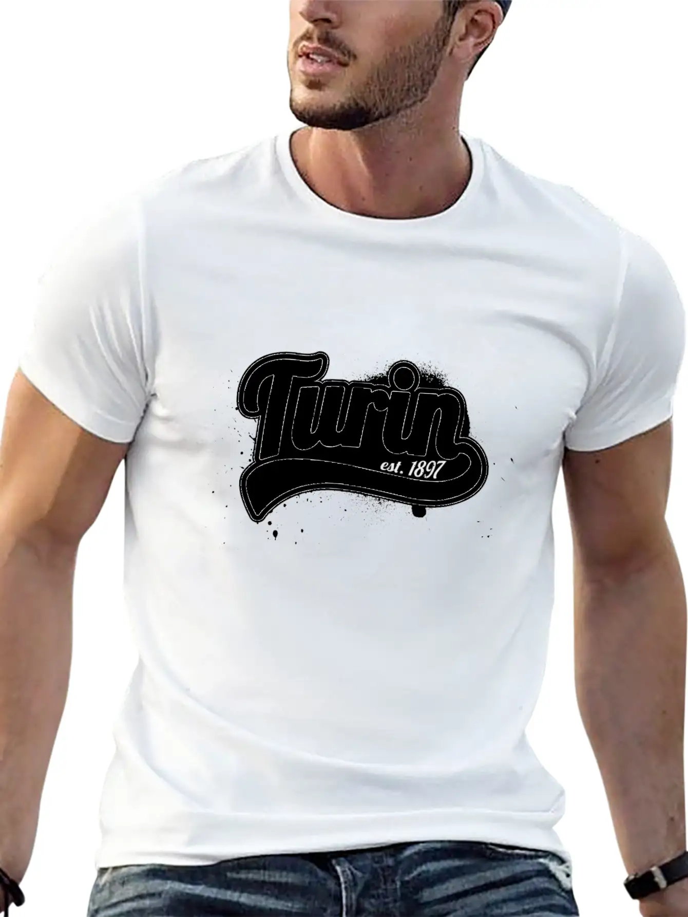 Soccer League Italy Italia Turin 1867 Lig Cup Classic Fit Graphic Tee For Daily Comfort – Unisex Cotton Shirt