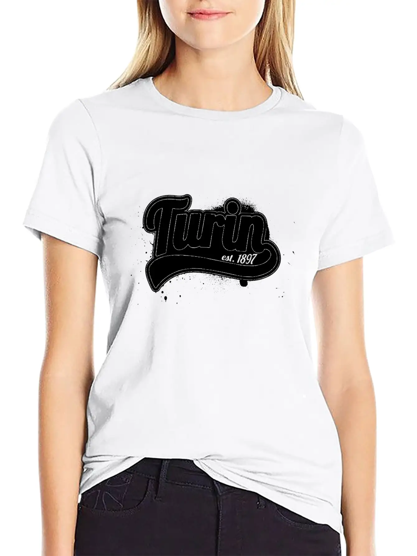 Soccer League Italy Italia Turin 1867 Lig Cup Classic Fit Graphic Tee For Daily Comfort – Unisex Cotton Shirt