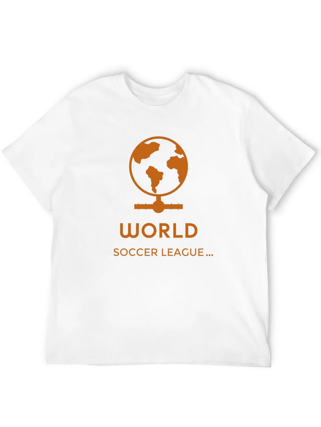Soccer League Unisex Short Sleeve Soft Cotton T-Shirt – Casual Everyday Wear