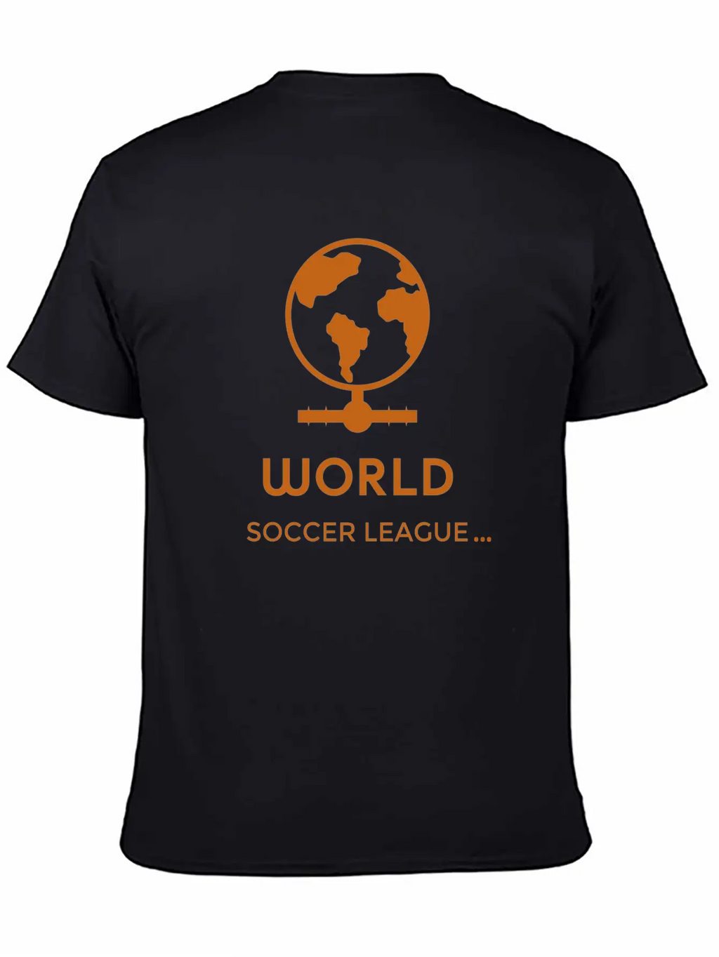 Soccer League Unisex Short Sleeve Soft Cotton T-Shirt – Casual Everyday Wear