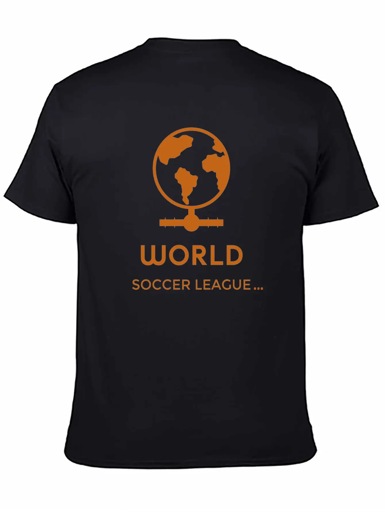Soccer League Unisex Short Sleeve Soft Cotton T-Shirt – Casual Everyday Wear