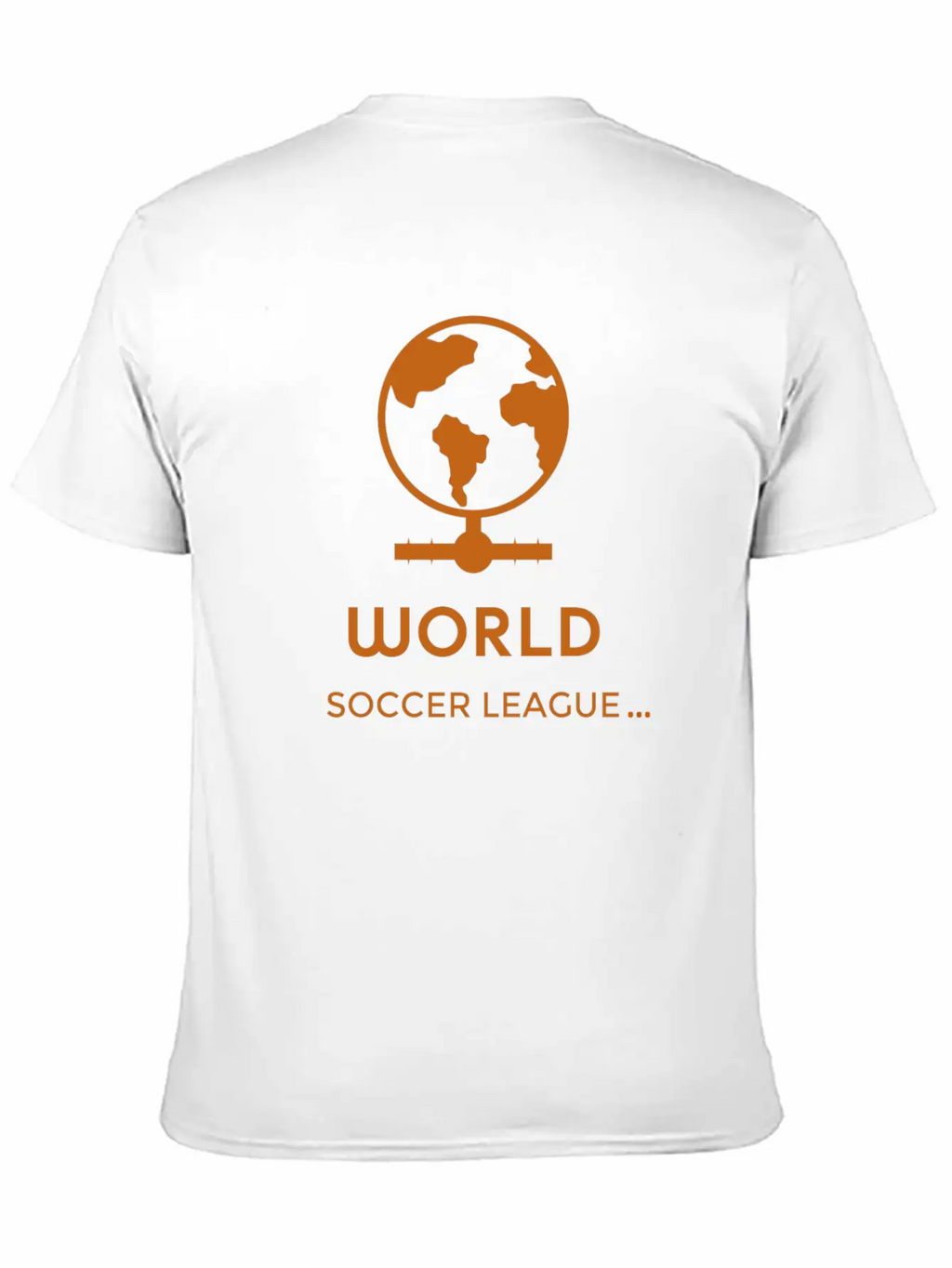 Soccer League Unisex Short Sleeve Soft Cotton T-Shirt – Casual Everyday Wear