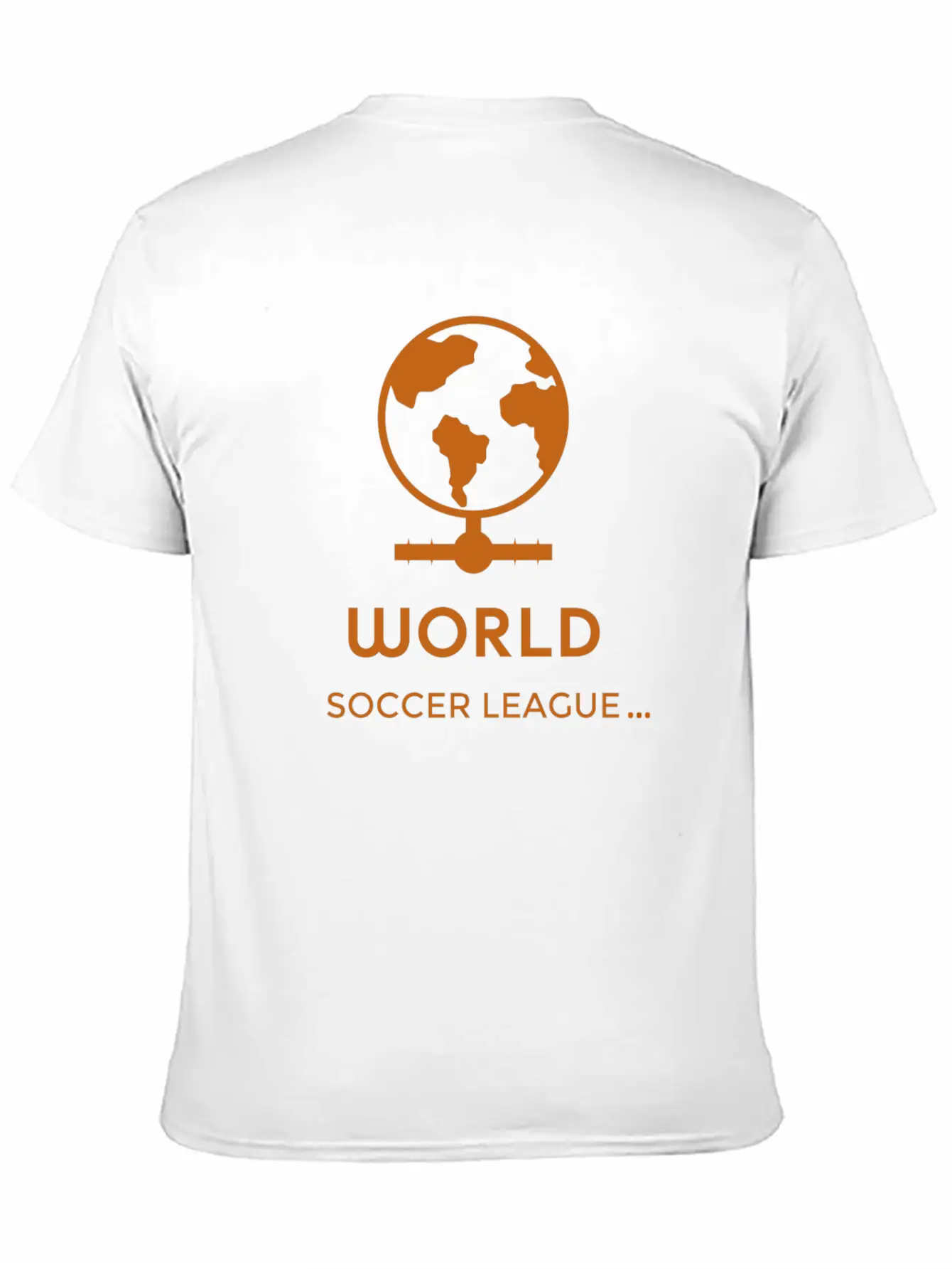 Soccer League Unisex Short Sleeve Soft Cotton T-Shirt – Casual Everyday Wear