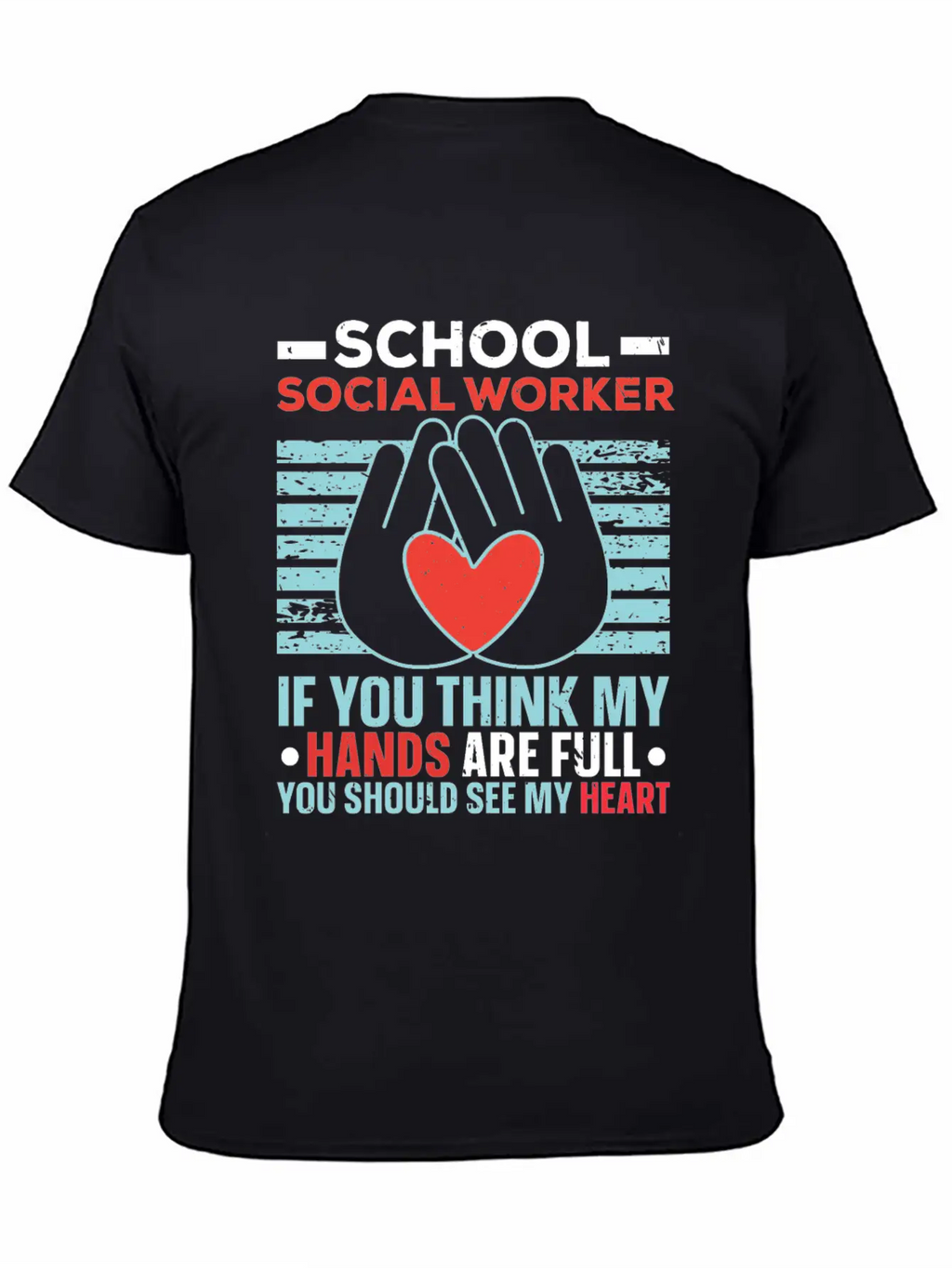 Social Worker Job Profession Social Welfare Unisex Short Sleeve Soft Cotton T-Shirt – Casual Everyday Wear