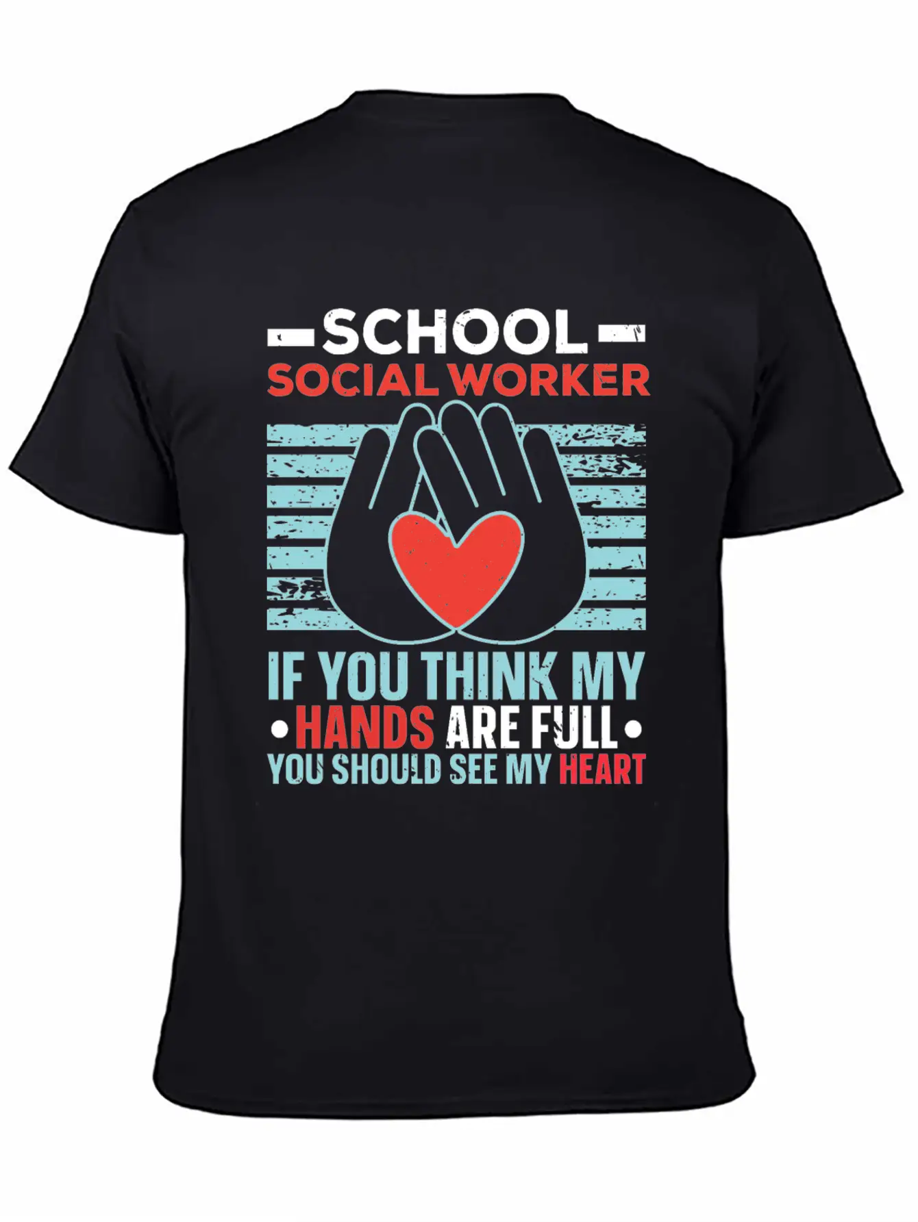 Social Worker Job Profession Social Welfare Unisex Short Sleeve Soft Cotton T-Shirt – Casual Everyday Wear