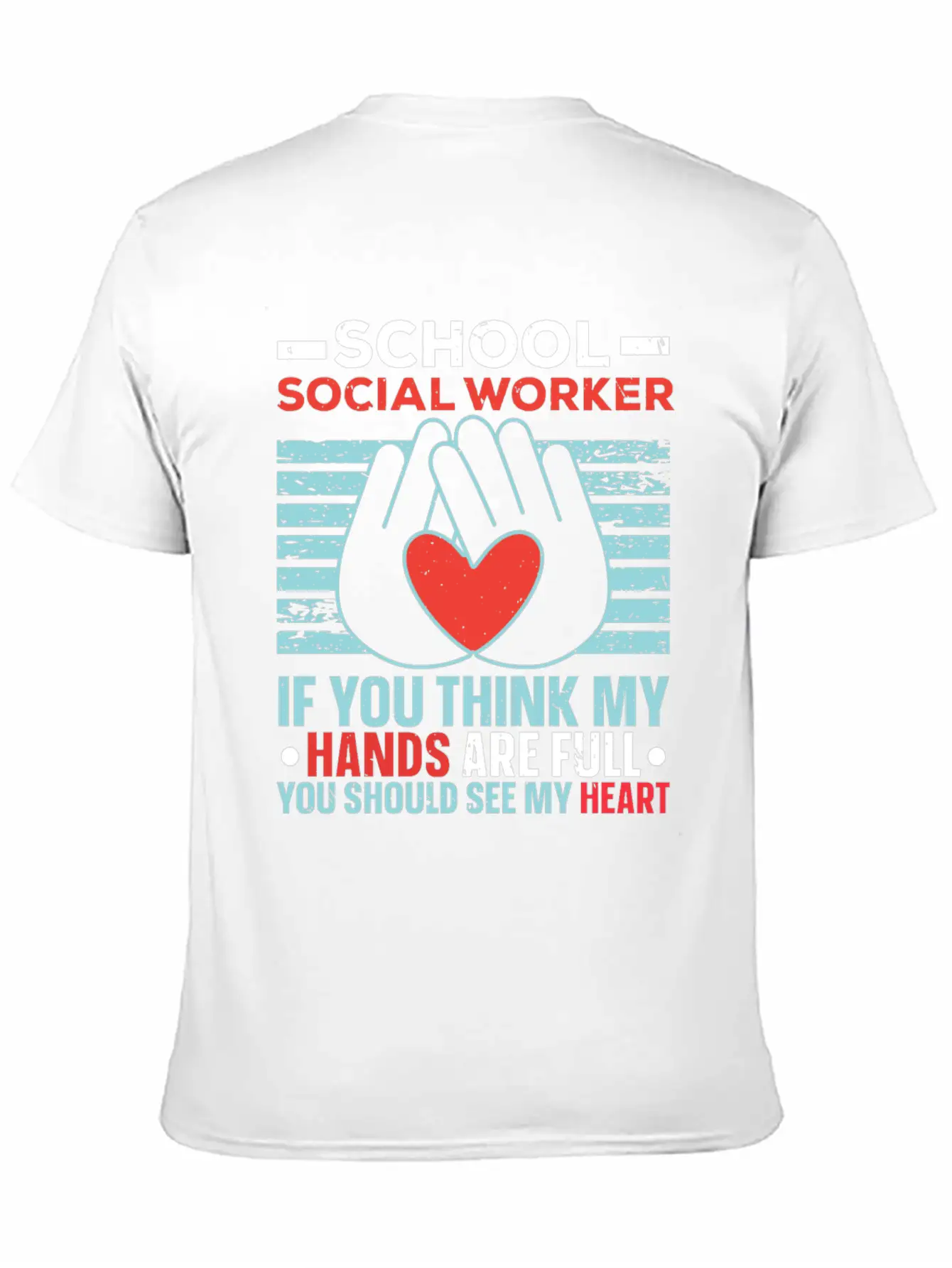 Social Worker Job Profession Social Welfare Unisex Short Sleeve Soft Cotton T-Shirt – Casual Everyday Wear