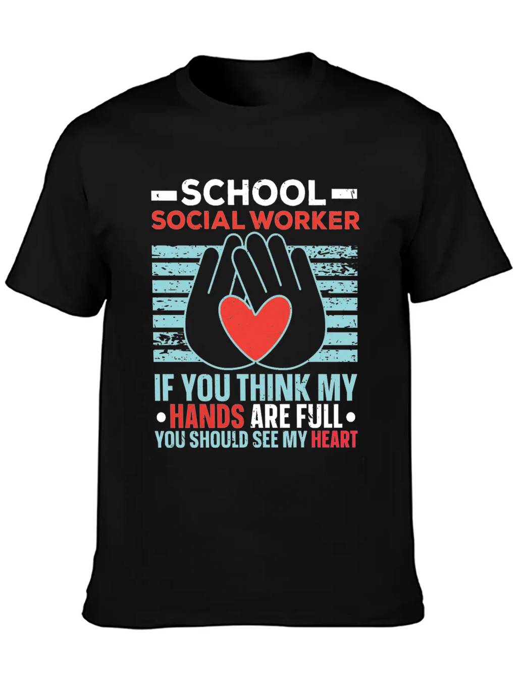 Social Worker Job Profession Social Welfare Unisex Short Sleeve Soft Cotton T-Shirt – Casual Everyday Wear