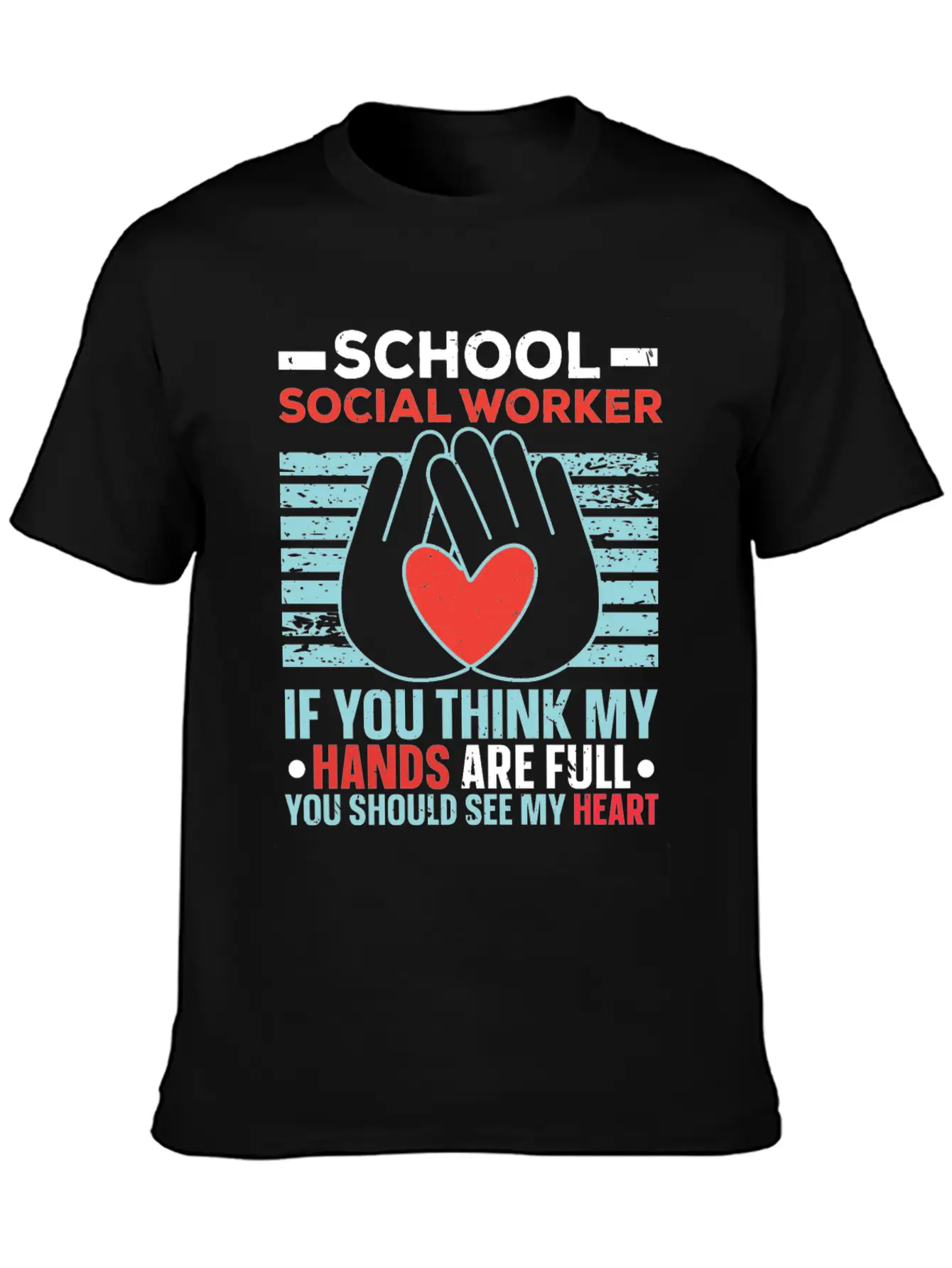 Social Worker Job Profession Social Welfare Unisex Short Sleeve Soft Cotton T-Shirt – Casual Everyday Wear