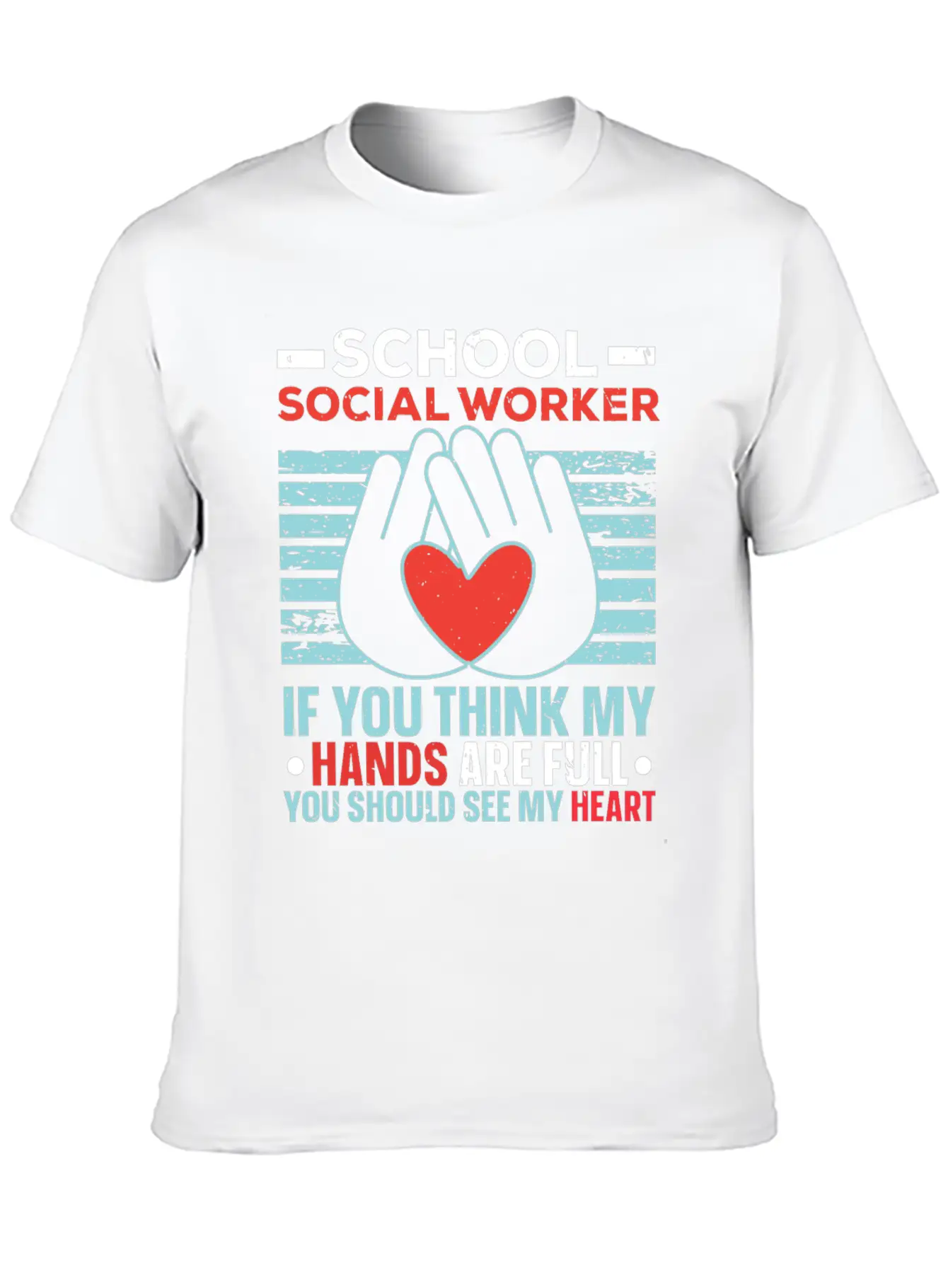 Social Worker Job Profession Social Welfare Unisex Short Sleeve Soft Cotton T-Shirt – Casual Everyday Wear