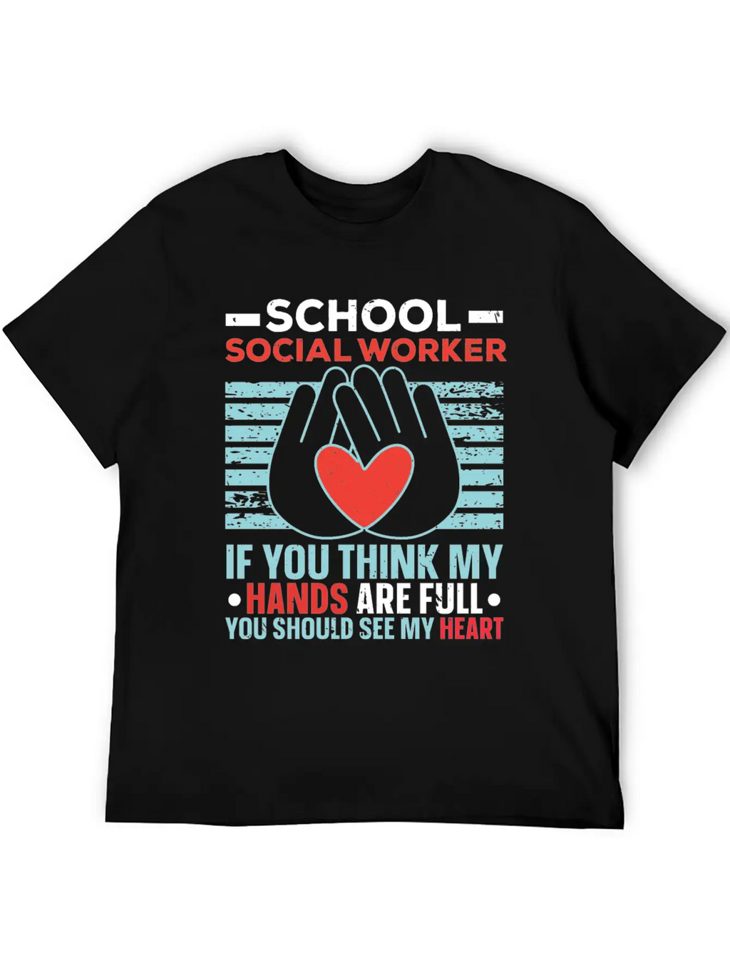 Social Worker Job Profession Social Welfare Unisex Short Sleeve Soft Cotton T-Shirt – Casual Everyday Wear
