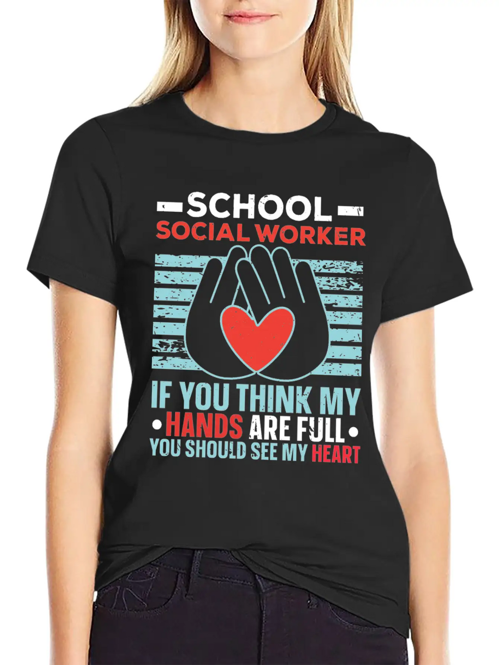 Social Worker Job Profession Social Welfare Unisex Short Sleeve Soft Cotton T-Shirt – Casual Everyday Wear