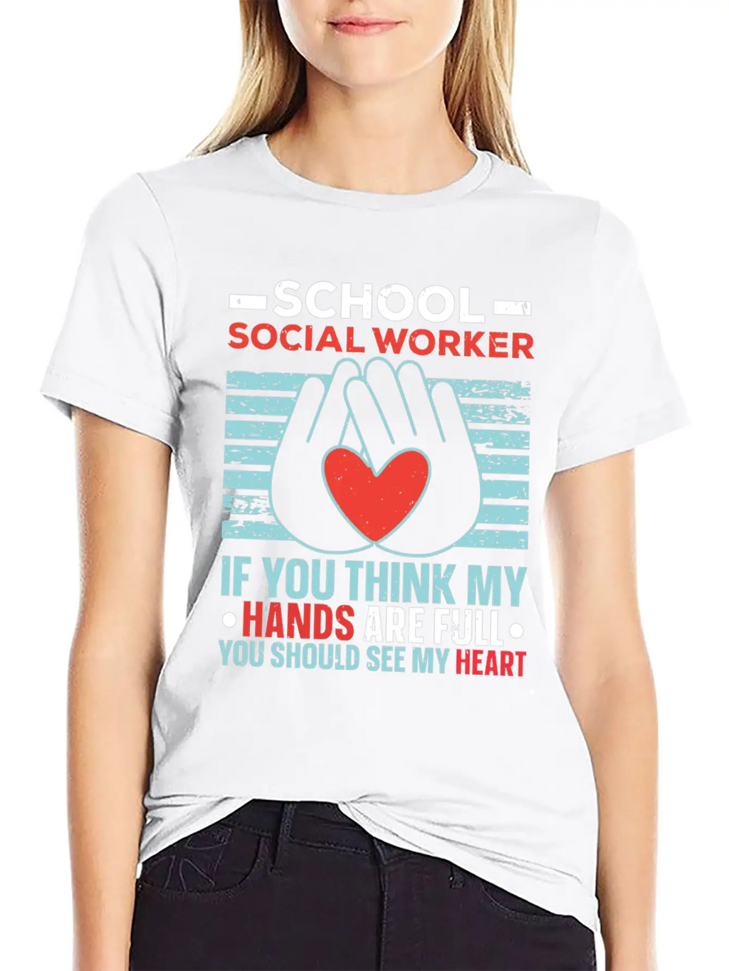 Social Worker Job Profession Social Welfare Unisex Short Sleeve Soft Cotton T-Shirt – Casual Everyday Wear