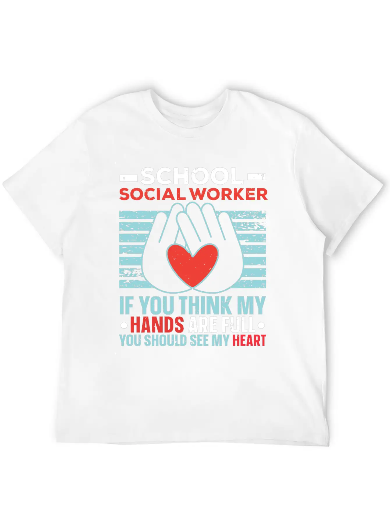 Social Worker Job Profession Social Welfare Unisex Short Sleeve Soft Cotton T-Shirt – Casual Everyday Wear