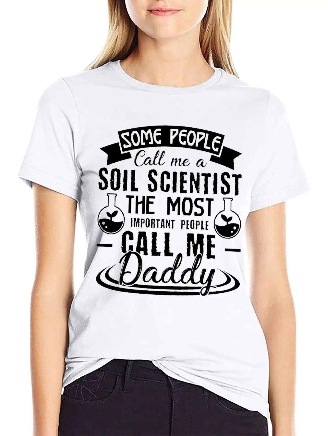 Soil Scientist Daddy Shirt Breathable Soft Cotton T-Shirt – Timeless Casual Look