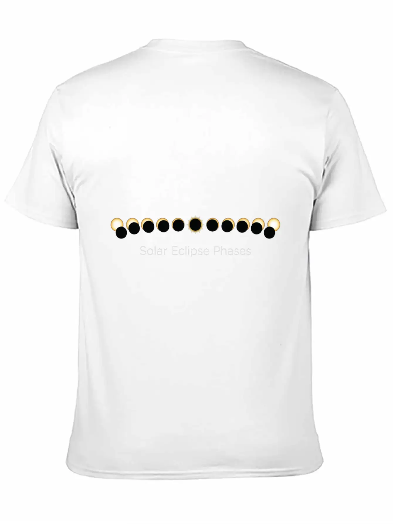 SOLAR ECLIPSE PHASES Classic Fit Graphic Tee For Daily Comfort – Unisex Cotton Shirt