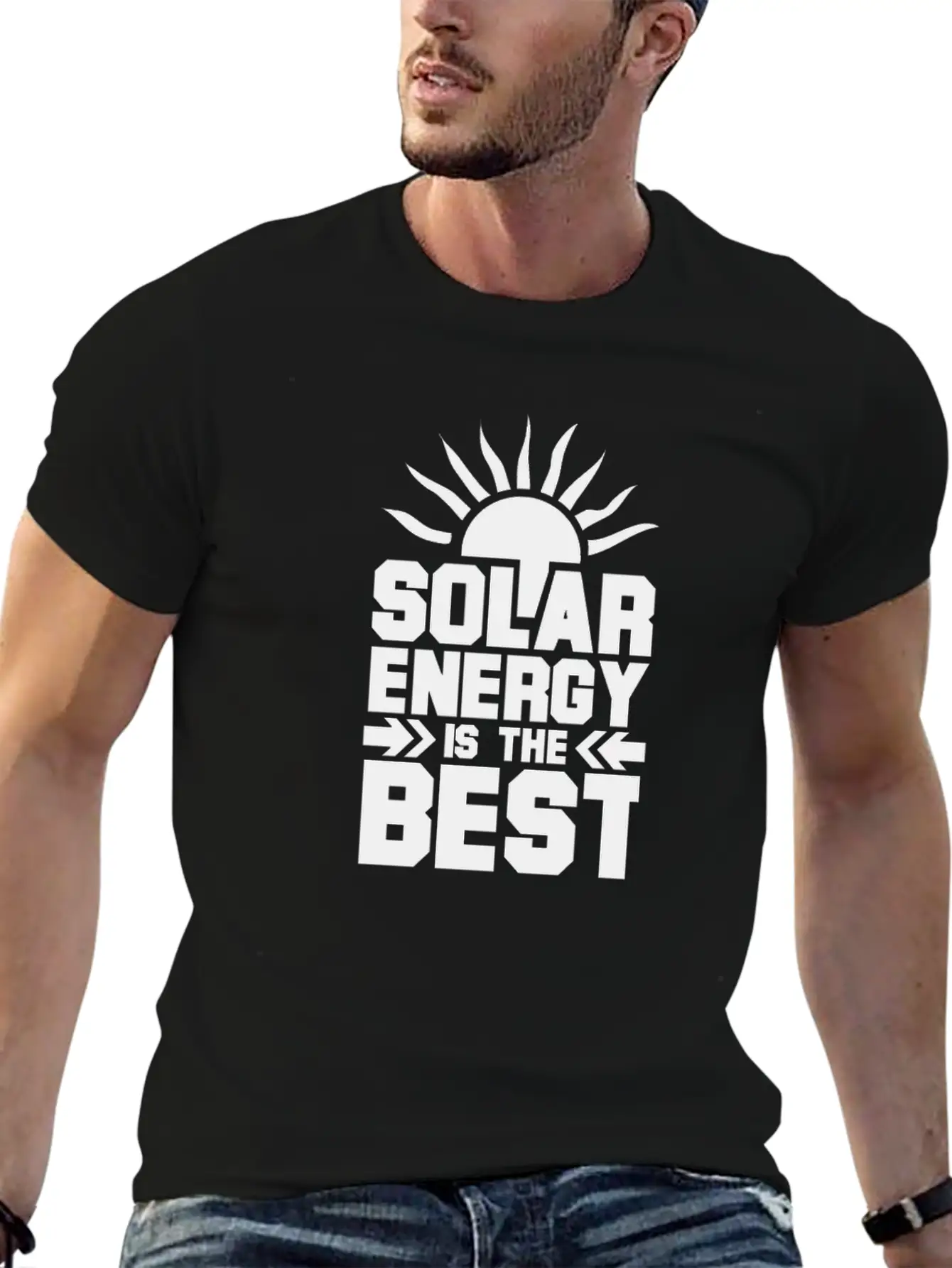 Solar Energy Is The Best Breathable Soft Cotton T-Shirt – Timeless Casual Look