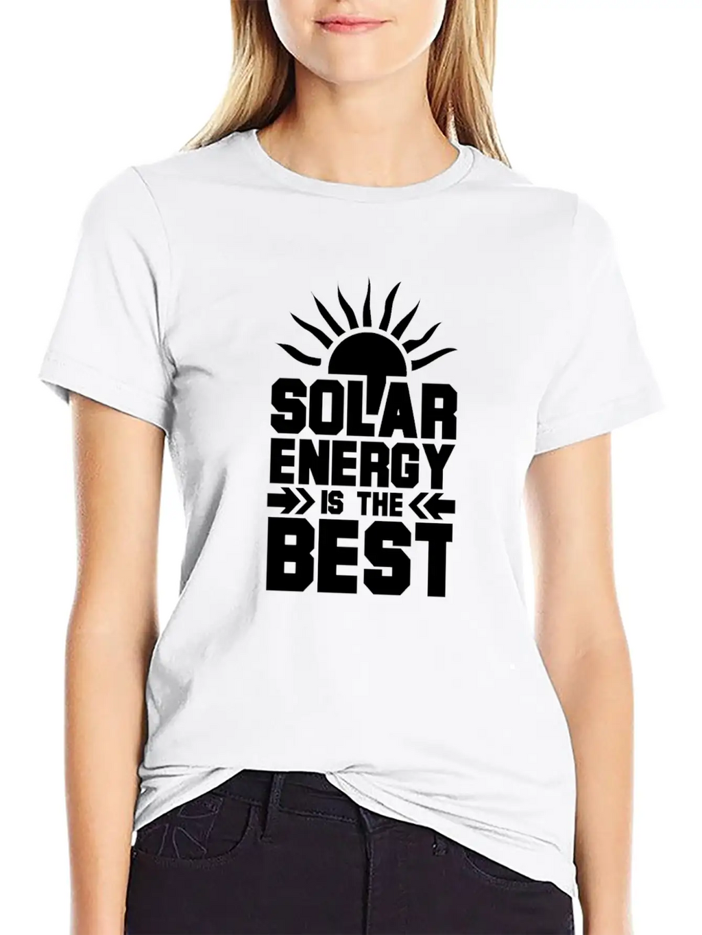 Solar Energy Is The Best Breathable Soft Cotton T-Shirt – Timeless Casual Look
