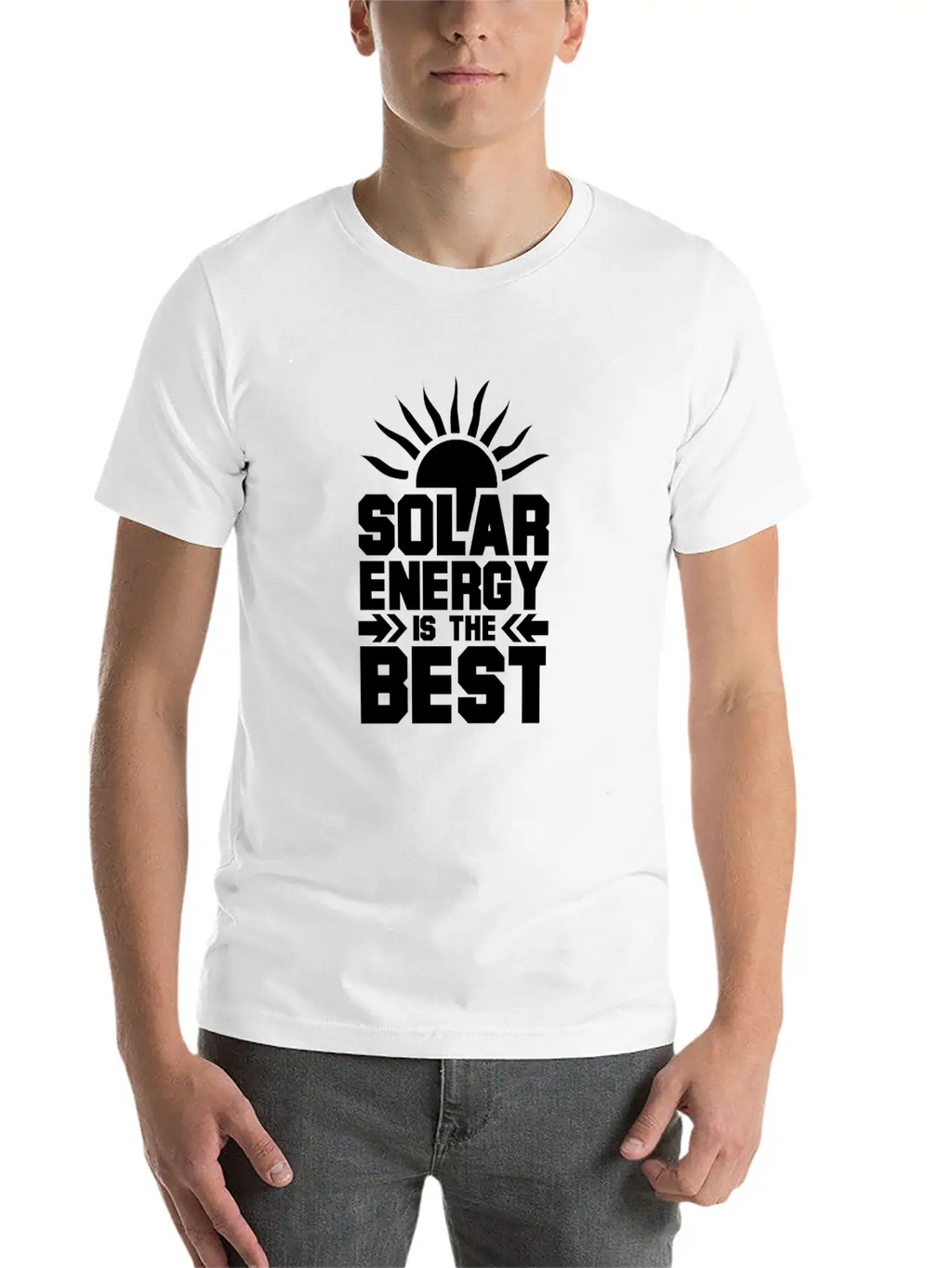 Solar Energy Is The Best Breathable Soft Cotton T-Shirt – Timeless Casual Look
