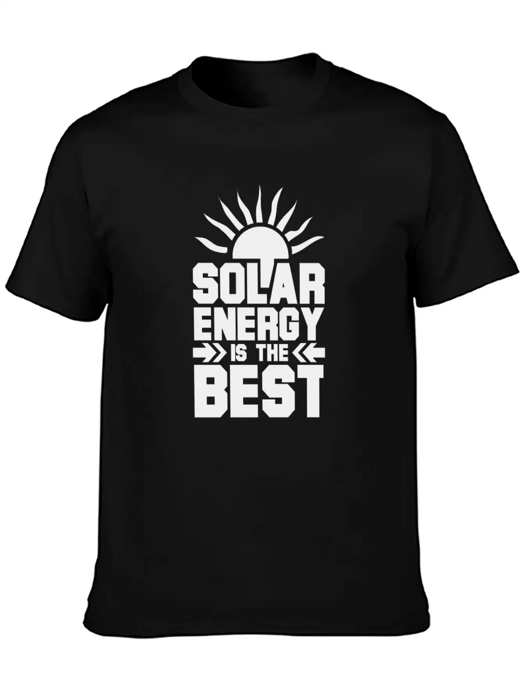 Solar Energy Is The Best Breathable Soft Cotton T-Shirt – Timeless Casual Look