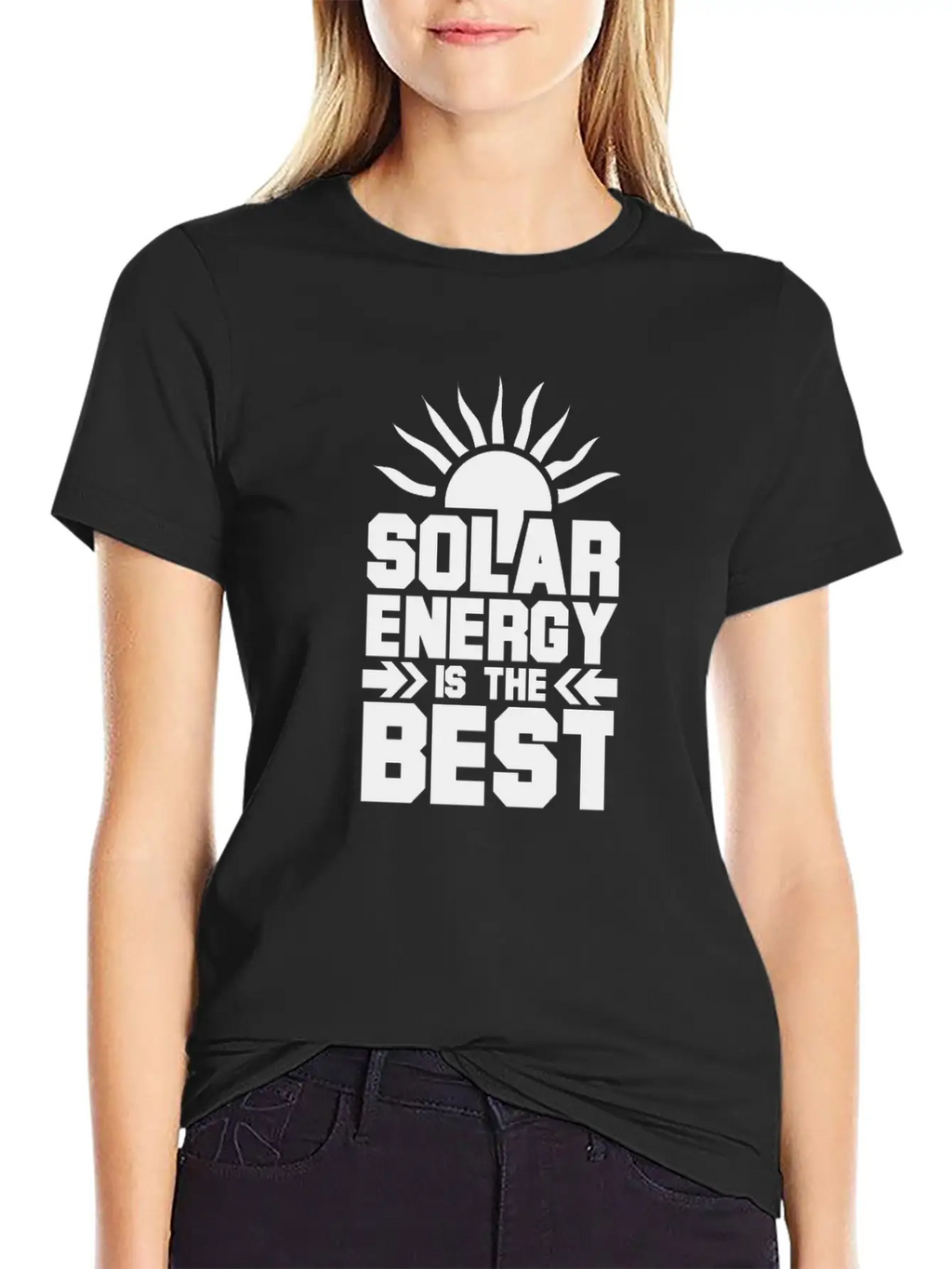 Solar Energy Is The Best Breathable Soft Cotton T-Shirt – Timeless Casual Look