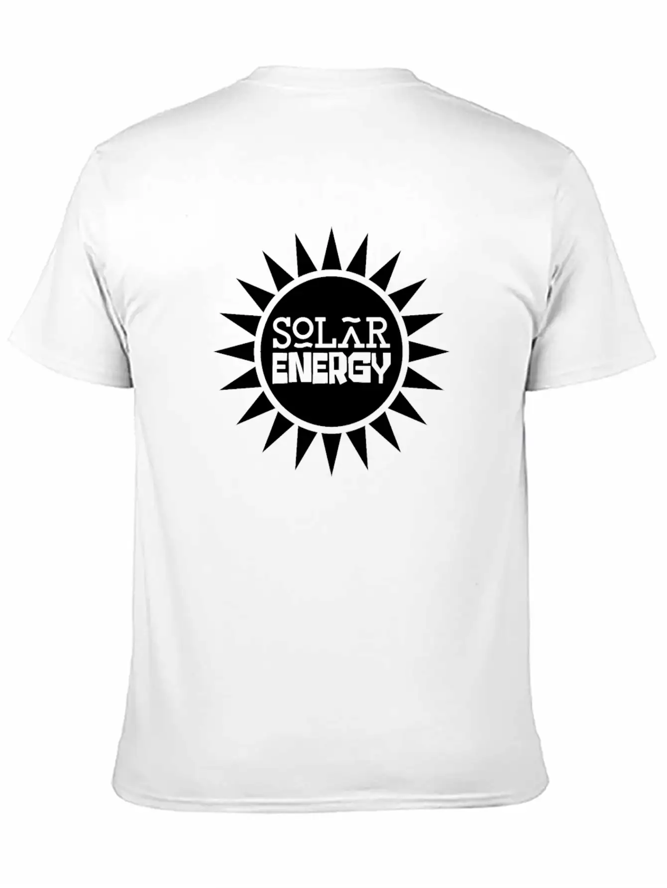Solar Energy Sun Solar Power Renewable Energy Unisex Short Sleeve Soft Cotton T-Shirt – Casual Everyday Wear