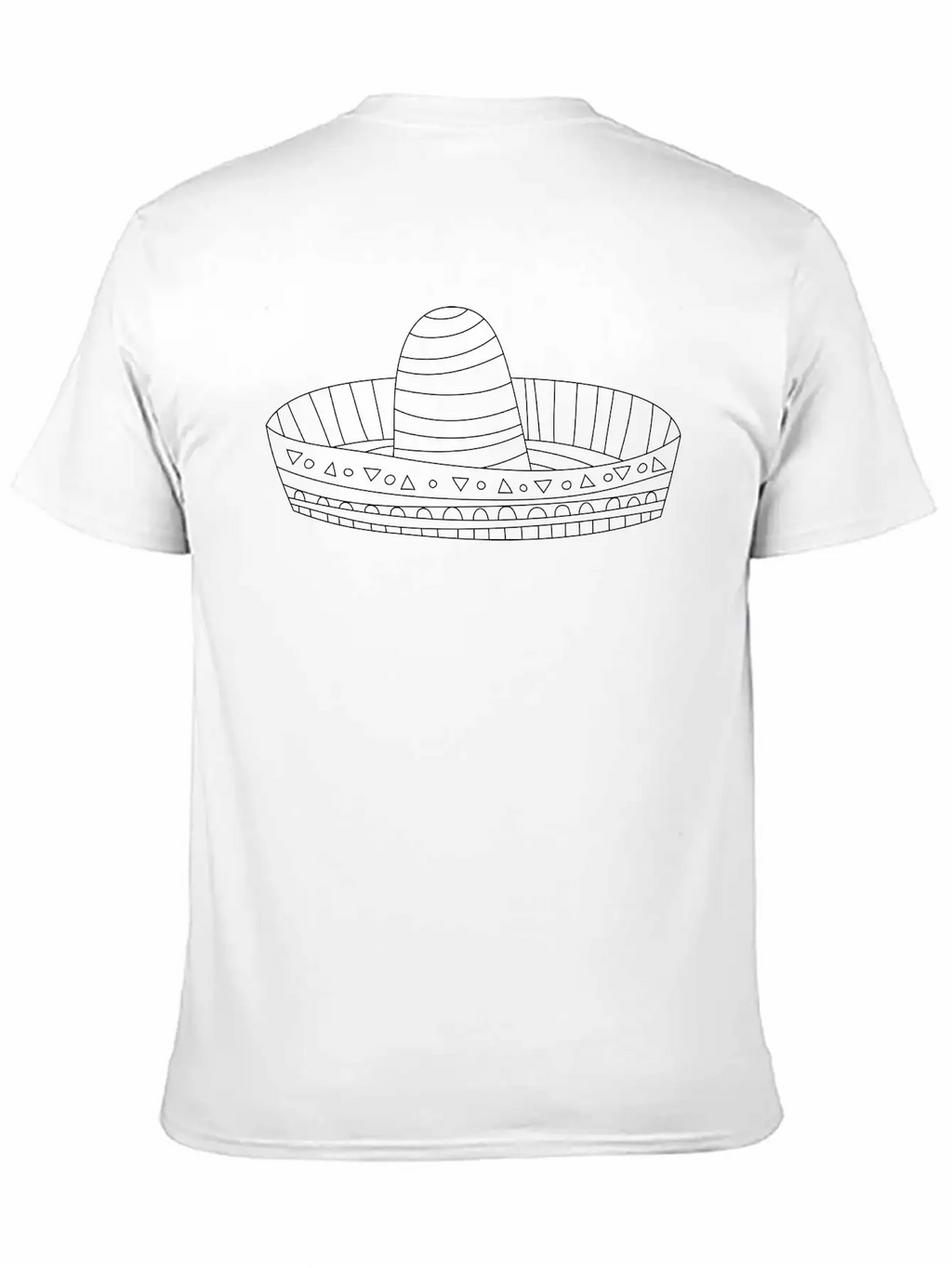 Sombrero Unisex Casual T-Shirt – Clean Design For Daily Comfort