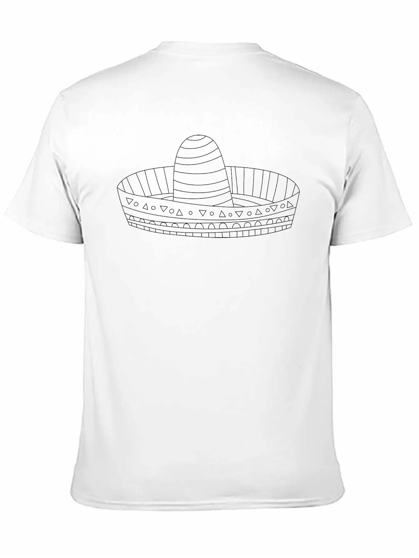 Sombrero Unisex Casual T-Shirt – Clean Design For Daily Comfort