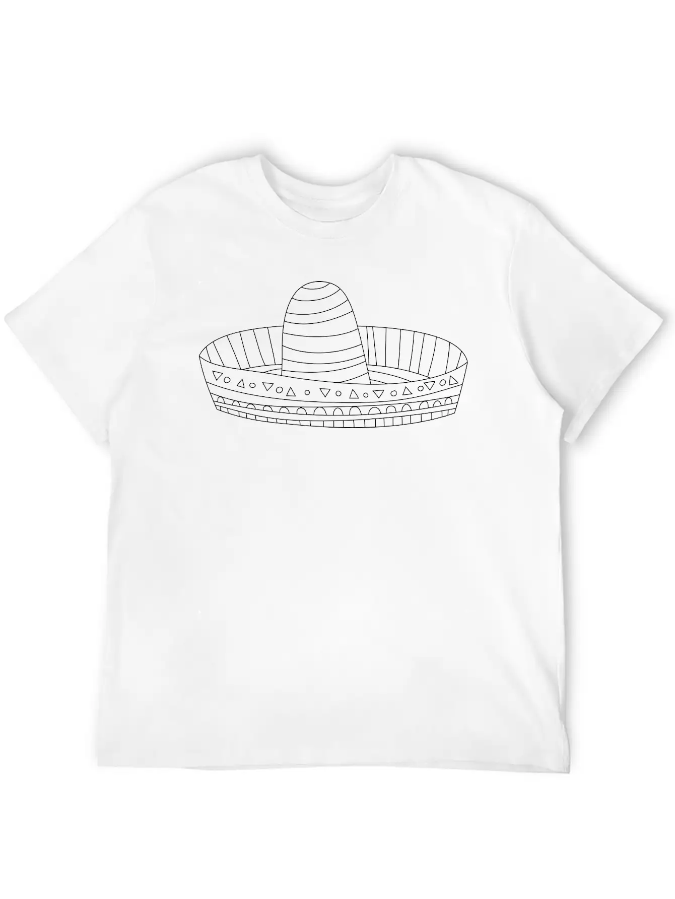Sombrero Unisex Casual T-Shirt – Clean Design For Daily Comfort