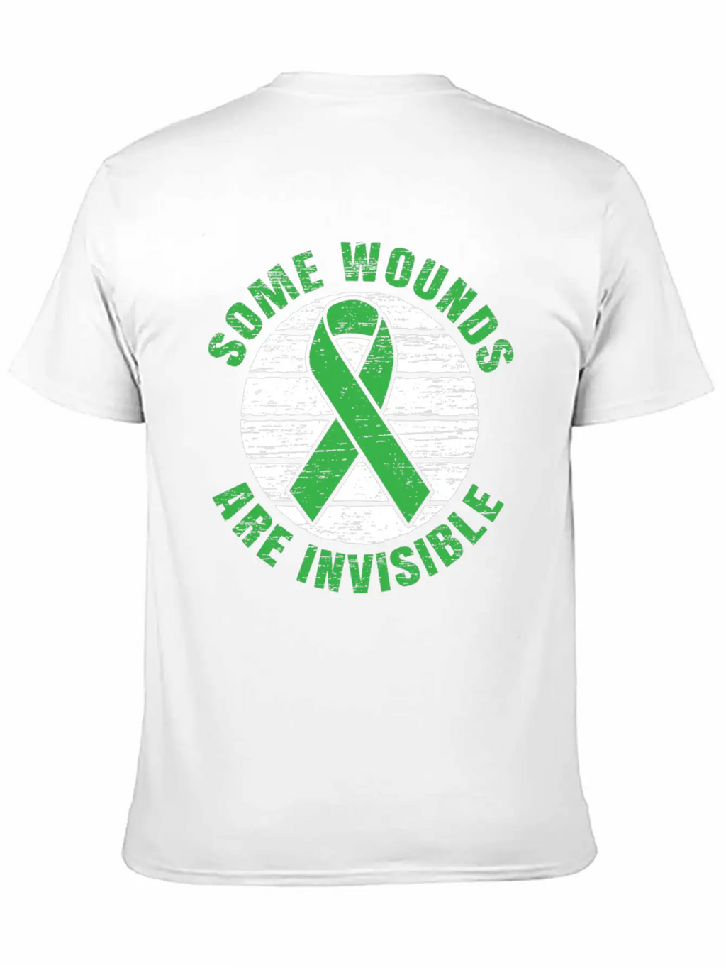 Some Wounds Are Invisible Mental Health Awareness Stylish Everyday T-Shirt – Unisex Basic Cotton Tee