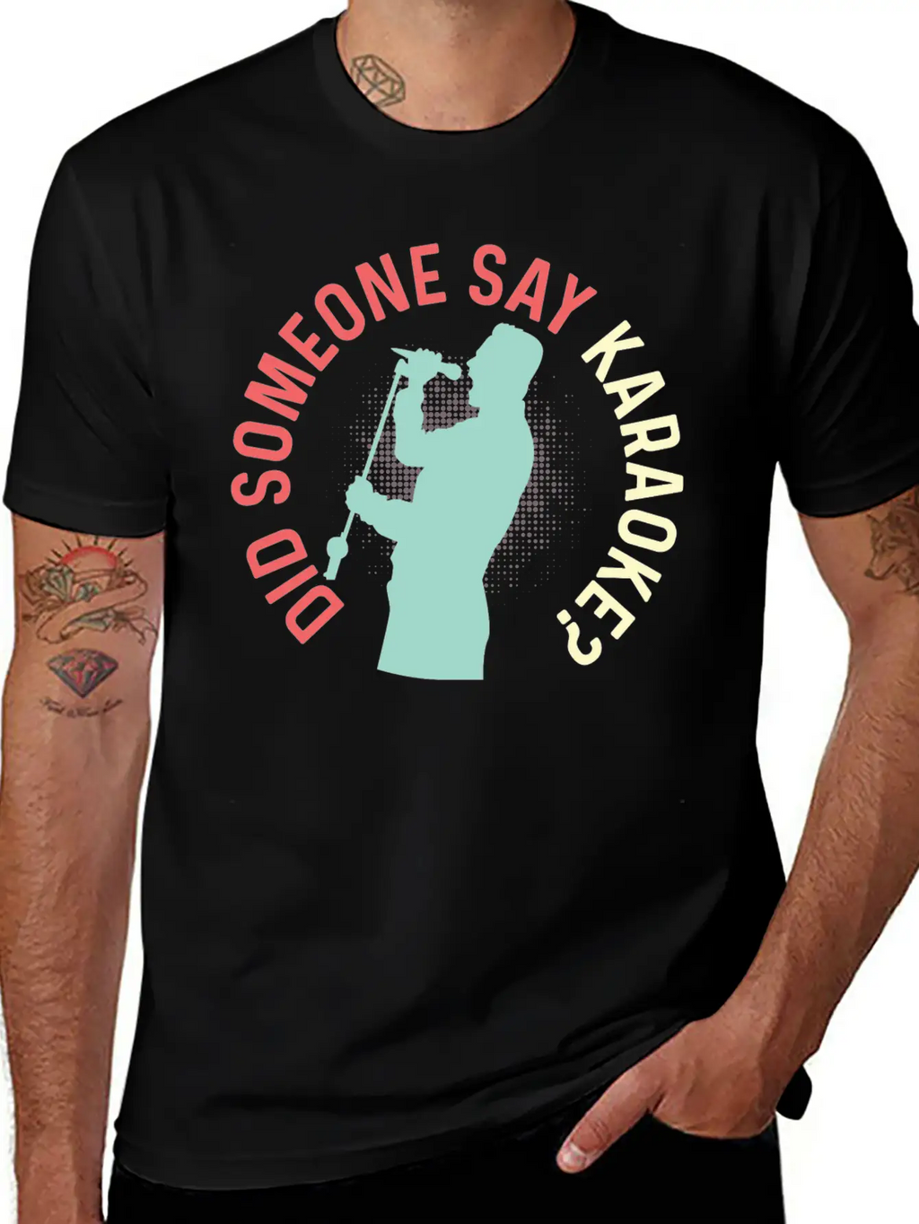 Someone Say Karaoke? Church Singer Gift Unisex Casual T-Shirt – Clean Design For Daily Comfort