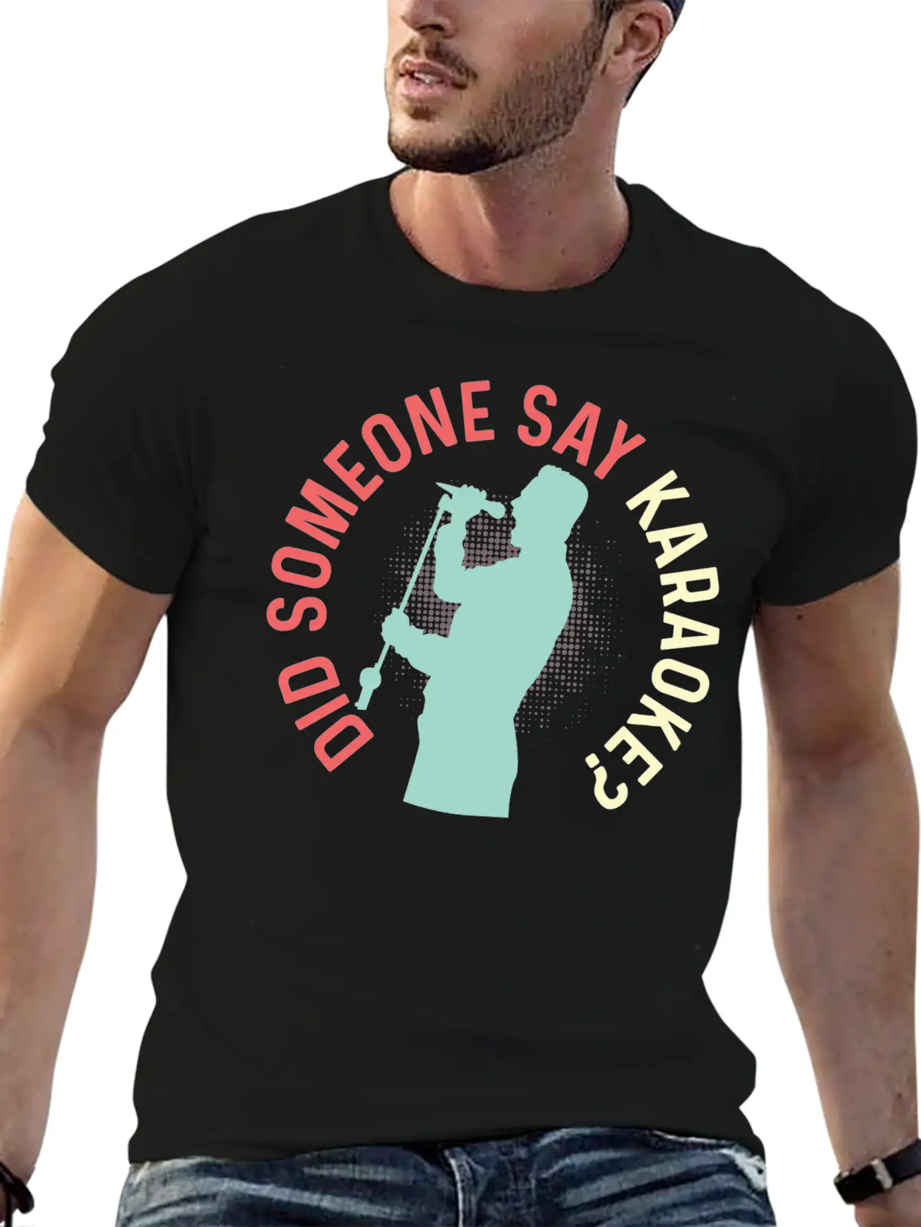 Someone Say Karaoke? Church Singer Gift Unisex Casual T-Shirt – Clean Design For Daily Comfort