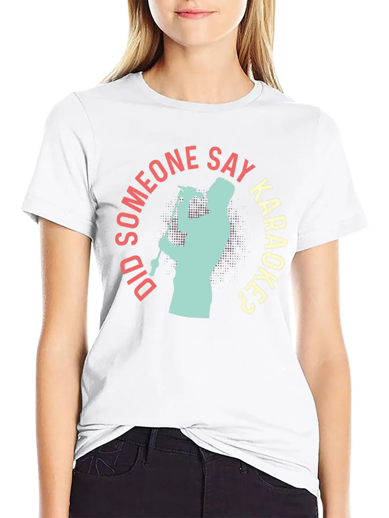 Someone Say Karaoke? Church Singer Gift Unisex Casual T-Shirt – Clean Design For Daily Comfort