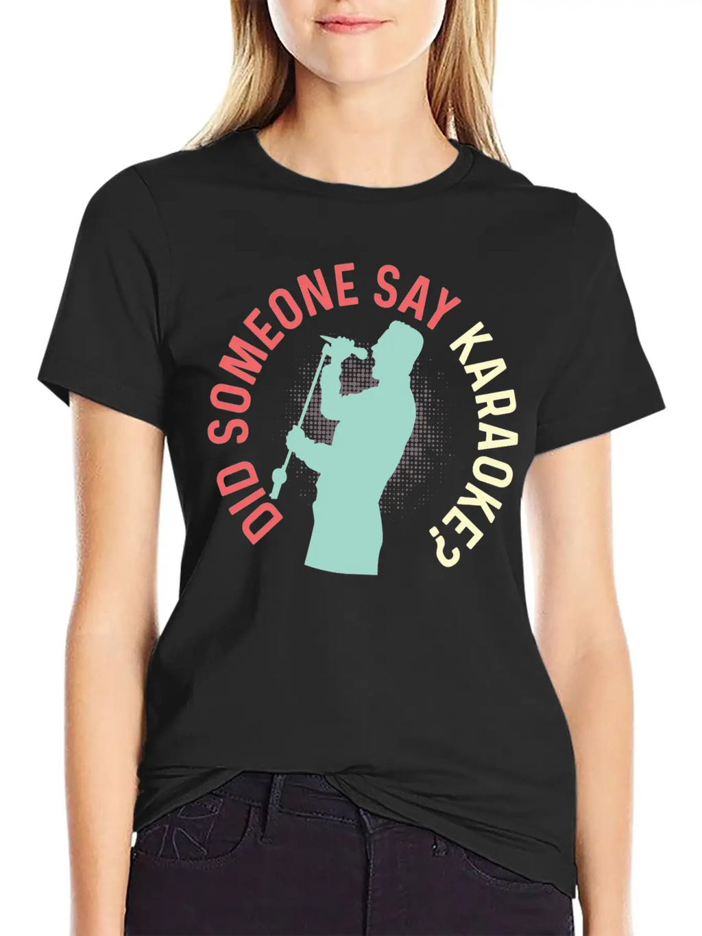 Someone Say Karaoke? Church Singer Gift Unisex Casual T-Shirt – Clean Design For Daily Comfort