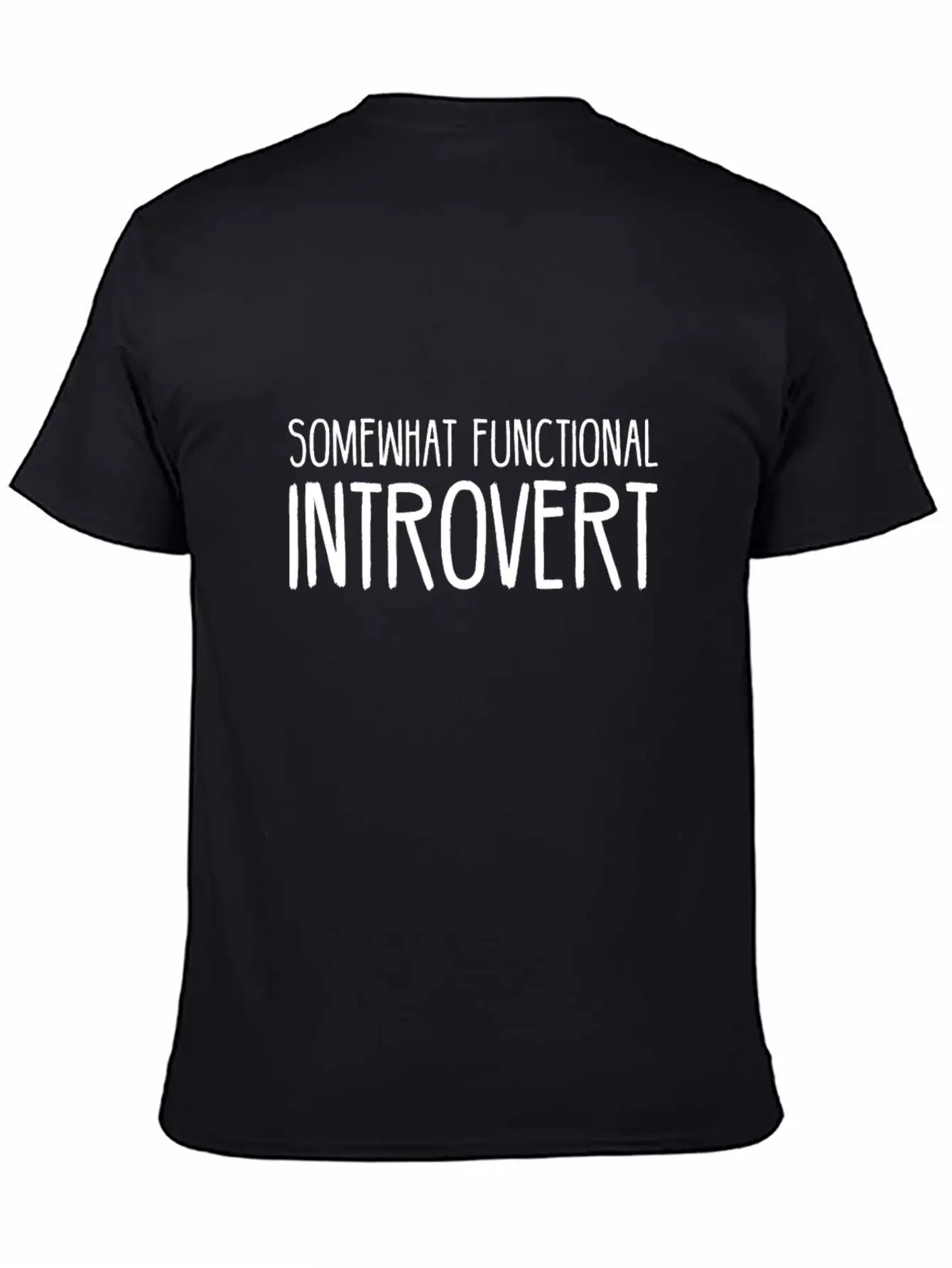 Somewhat Functional Introvert Breathable Soft Cotton T-Shirt – Timeless Casual Look