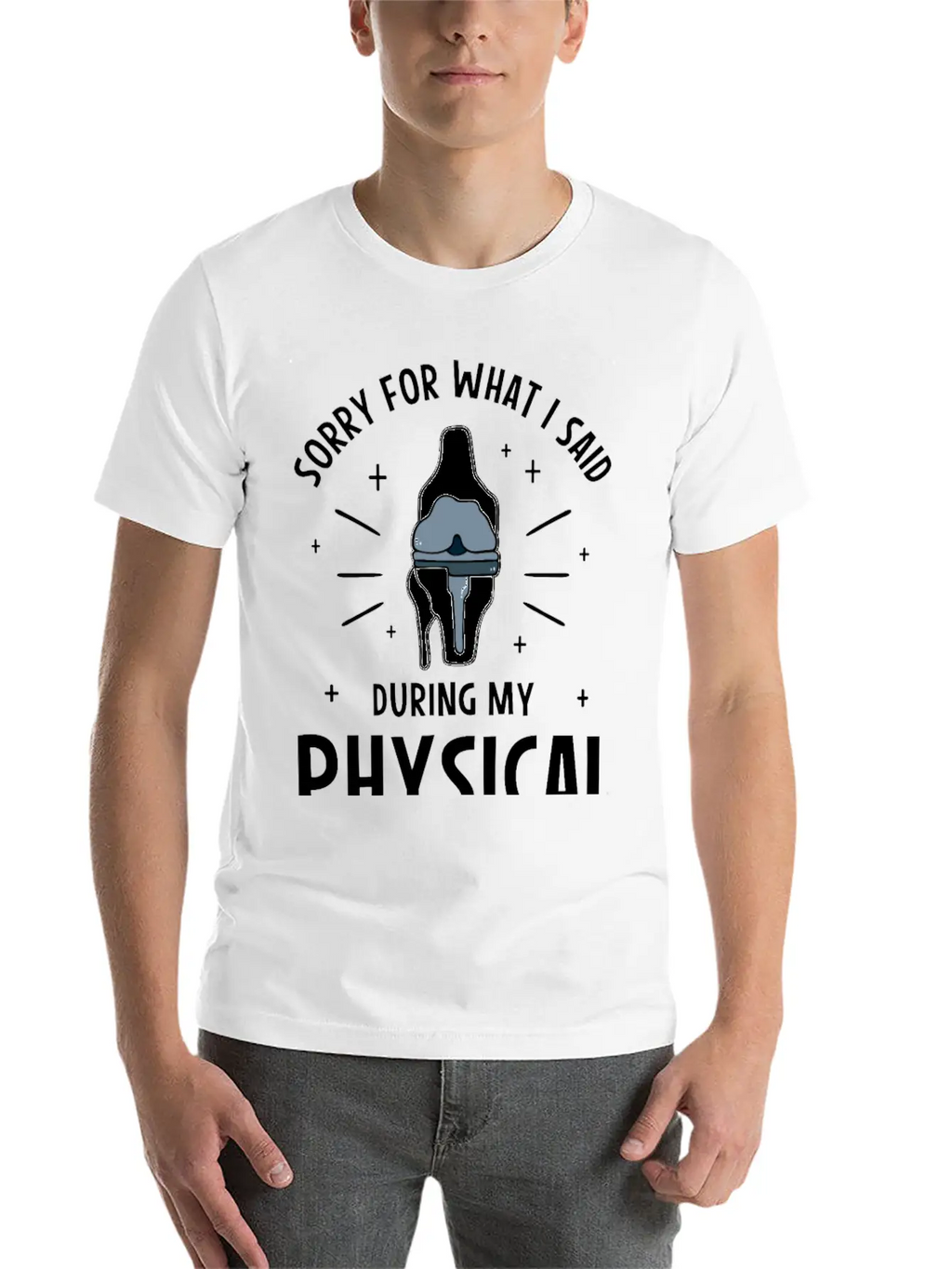 Sorry For What I Said During My Physical Therapy Breathable Soft Cotton T-Shirt – Timeless Casual Look