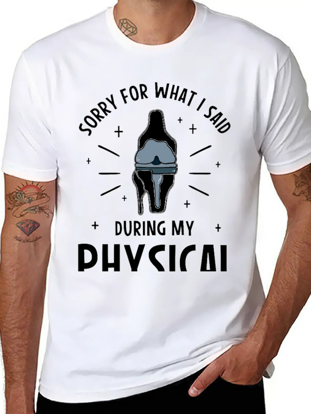 Sorry For What I Said During My Physical Therapy Breathable Soft Cotton T-Shirt – Timeless Casual Look