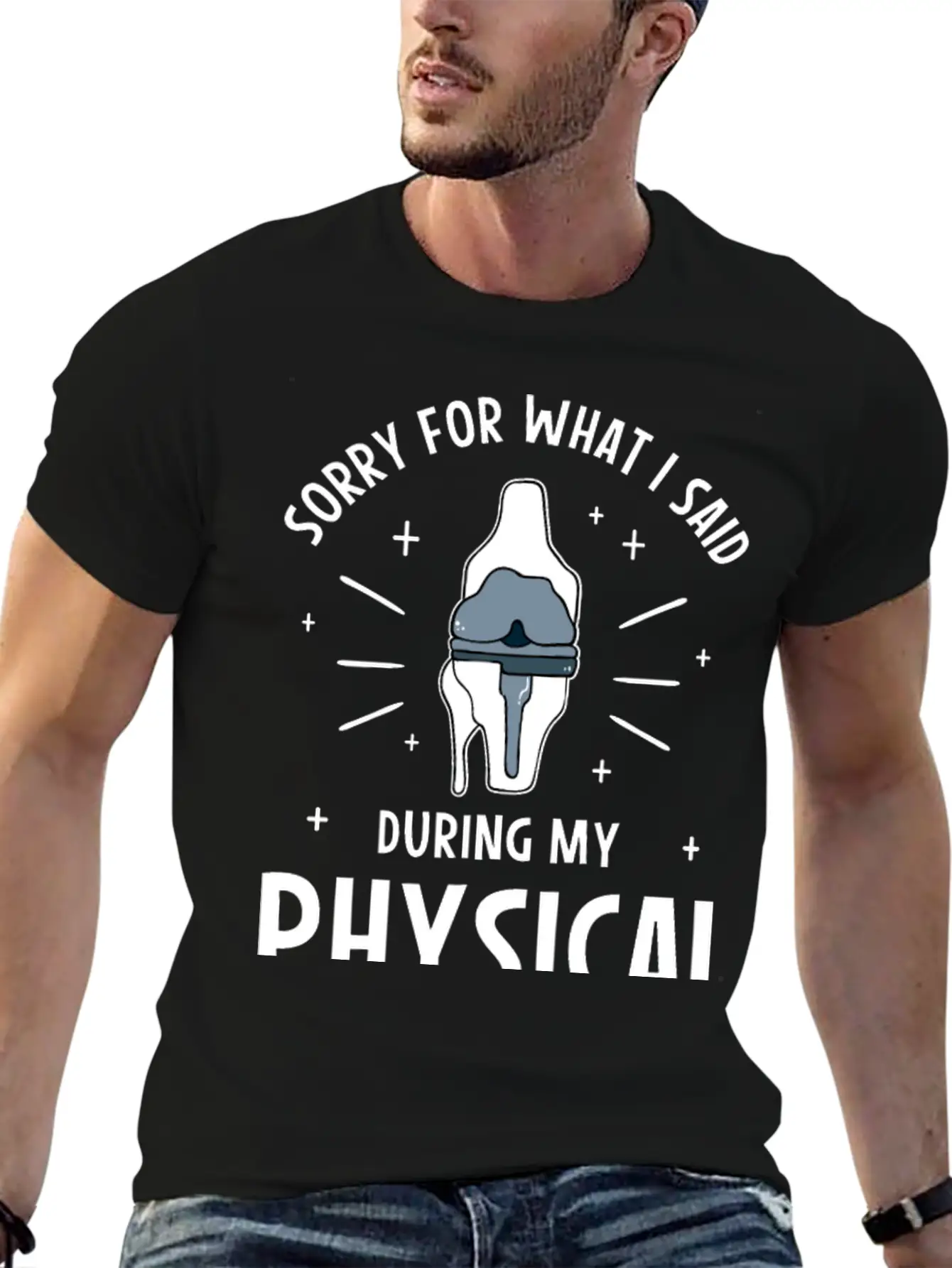 Sorry For What I Said During My Physical Therapy Breathable Soft Cotton T-Shirt – Timeless Casual Look