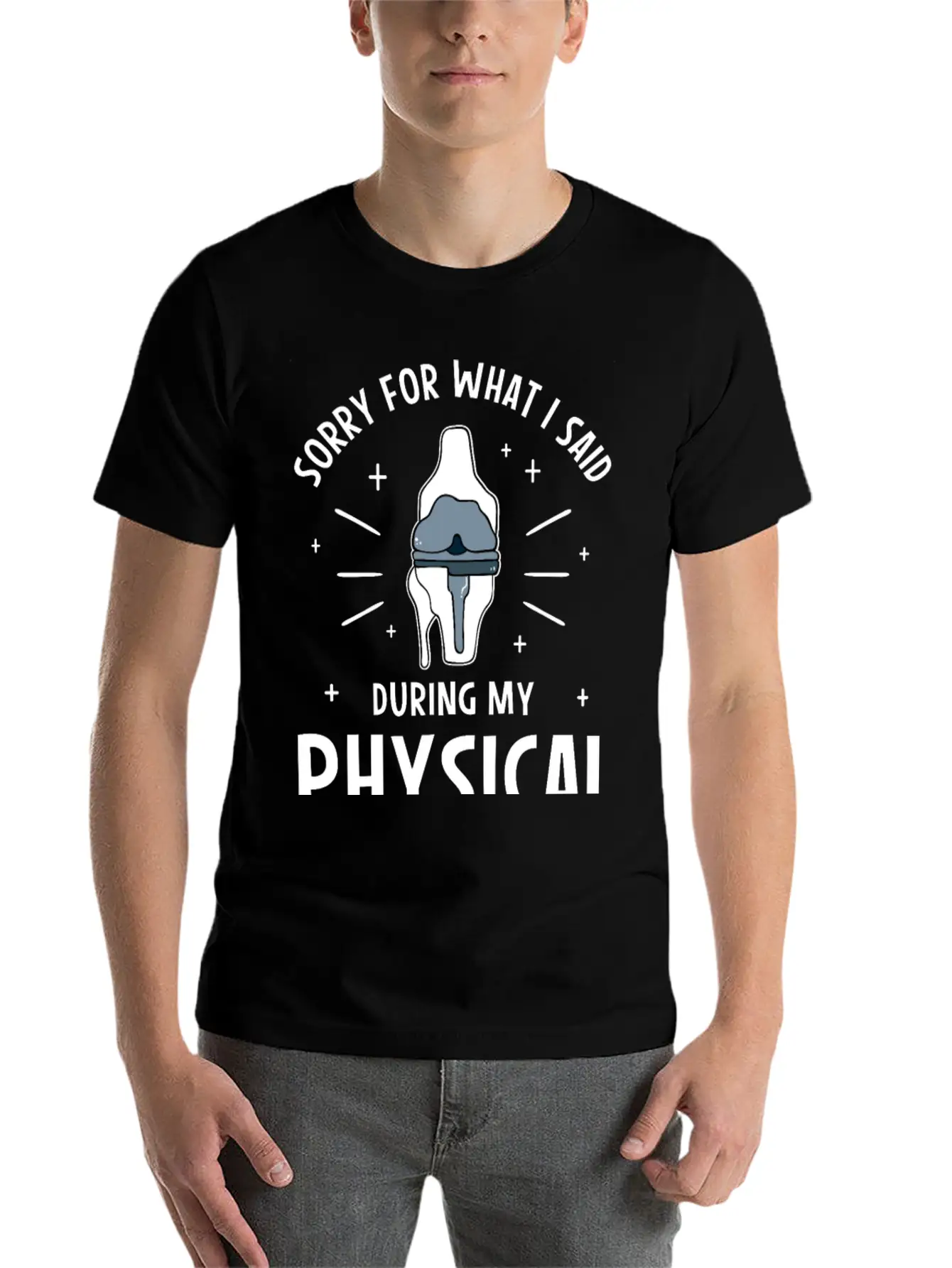 Sorry For What I Said During My Physical Therapy Breathable Soft Cotton T-Shirt – Timeless Casual Look