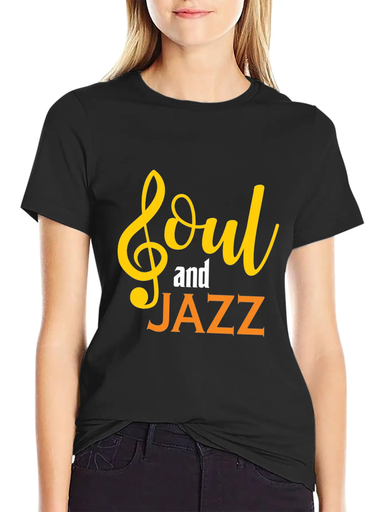 Soul And Jazz Singer Gift Christmas Essential Cotton Tee For Daily Outfits – Unisex Style