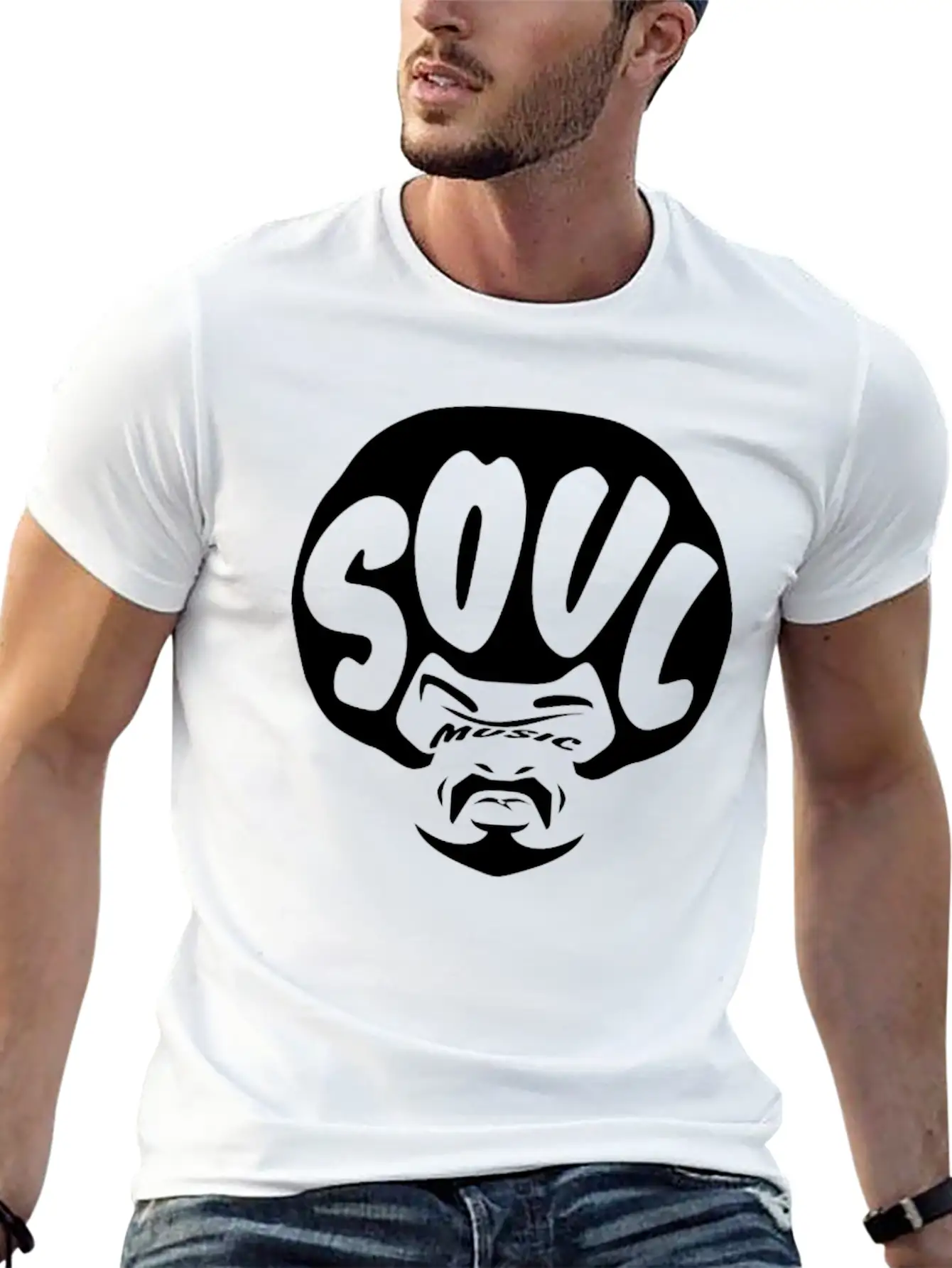 Soul Music Funny T Shirt Unisex Casual T-Shirt – Clean Design For Daily Comfort