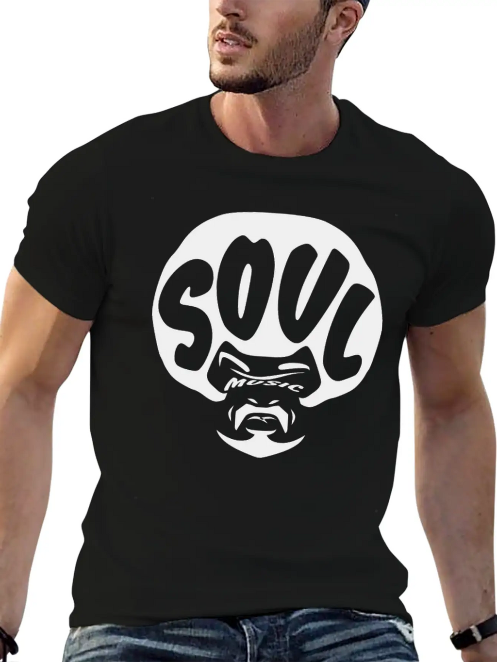 Soul Music Funny T Shirt Unisex Casual T-Shirt – Clean Design For Daily Comfort