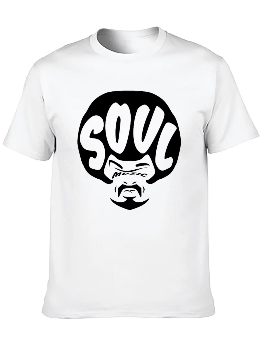 Soul Music Funny T Shirt Unisex Casual T-Shirt – Clean Design For Daily Comfort