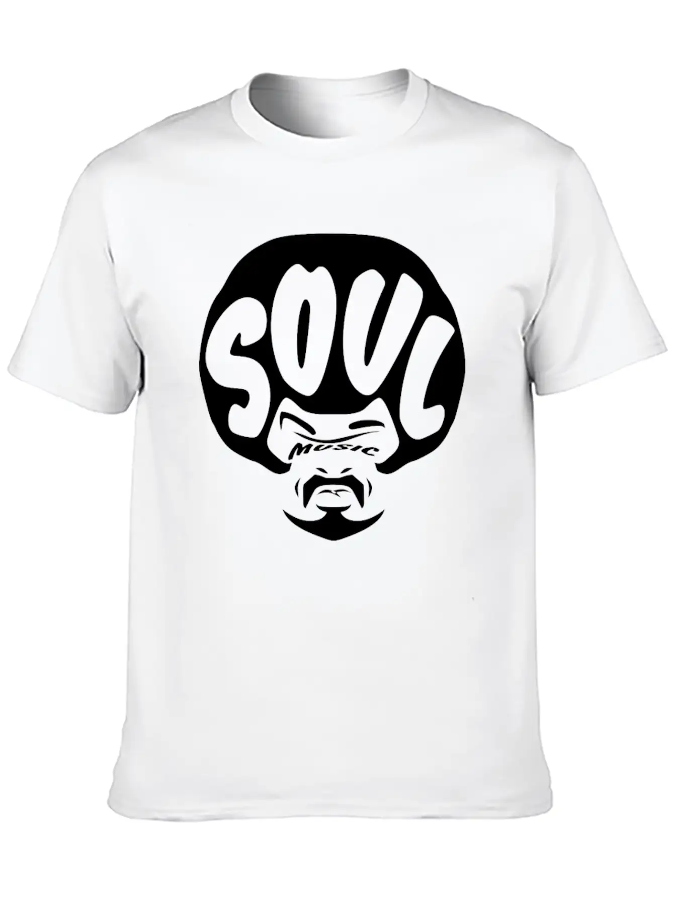 Soul Music Funny T Shirt Unisex Casual T-Shirt – Clean Design For Daily Comfort