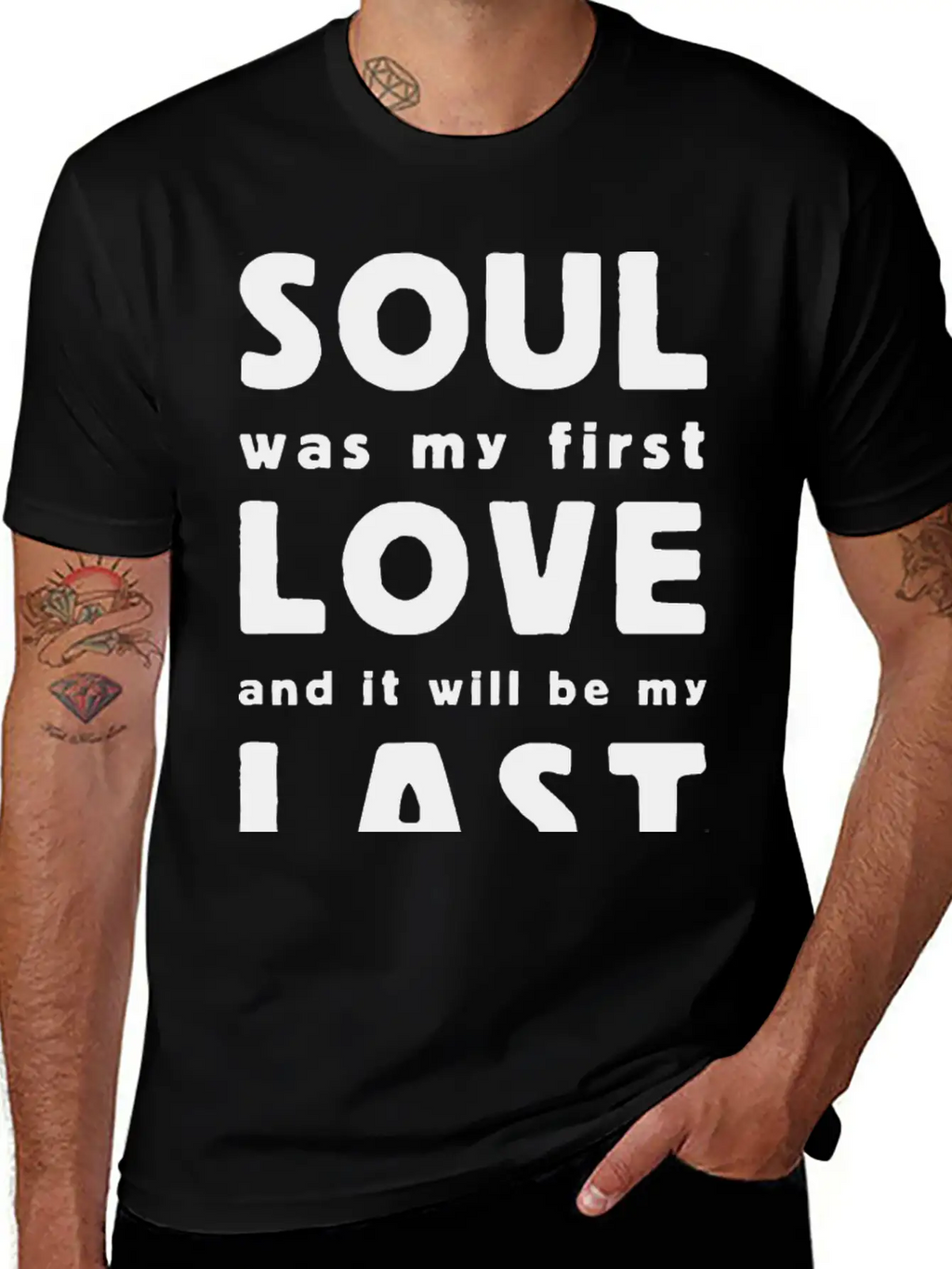 Soul Was My First Love Essential Cotton Tee For Daily Outfits – Unisex Style