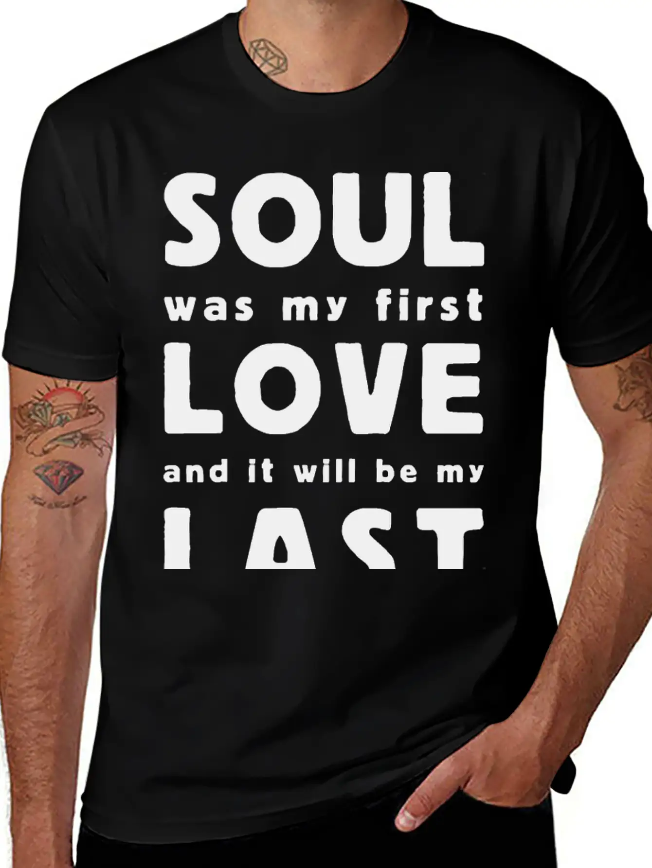 Soul Was My First Love Essential Cotton Tee For Daily Outfits – Unisex Style