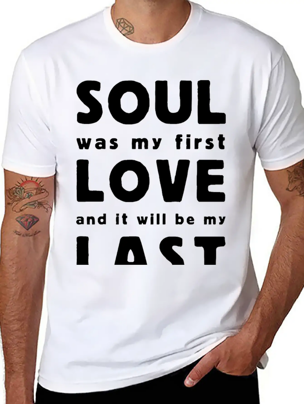 Soul Was My First Love Essential Cotton Tee For Daily Outfits – Unisex Style