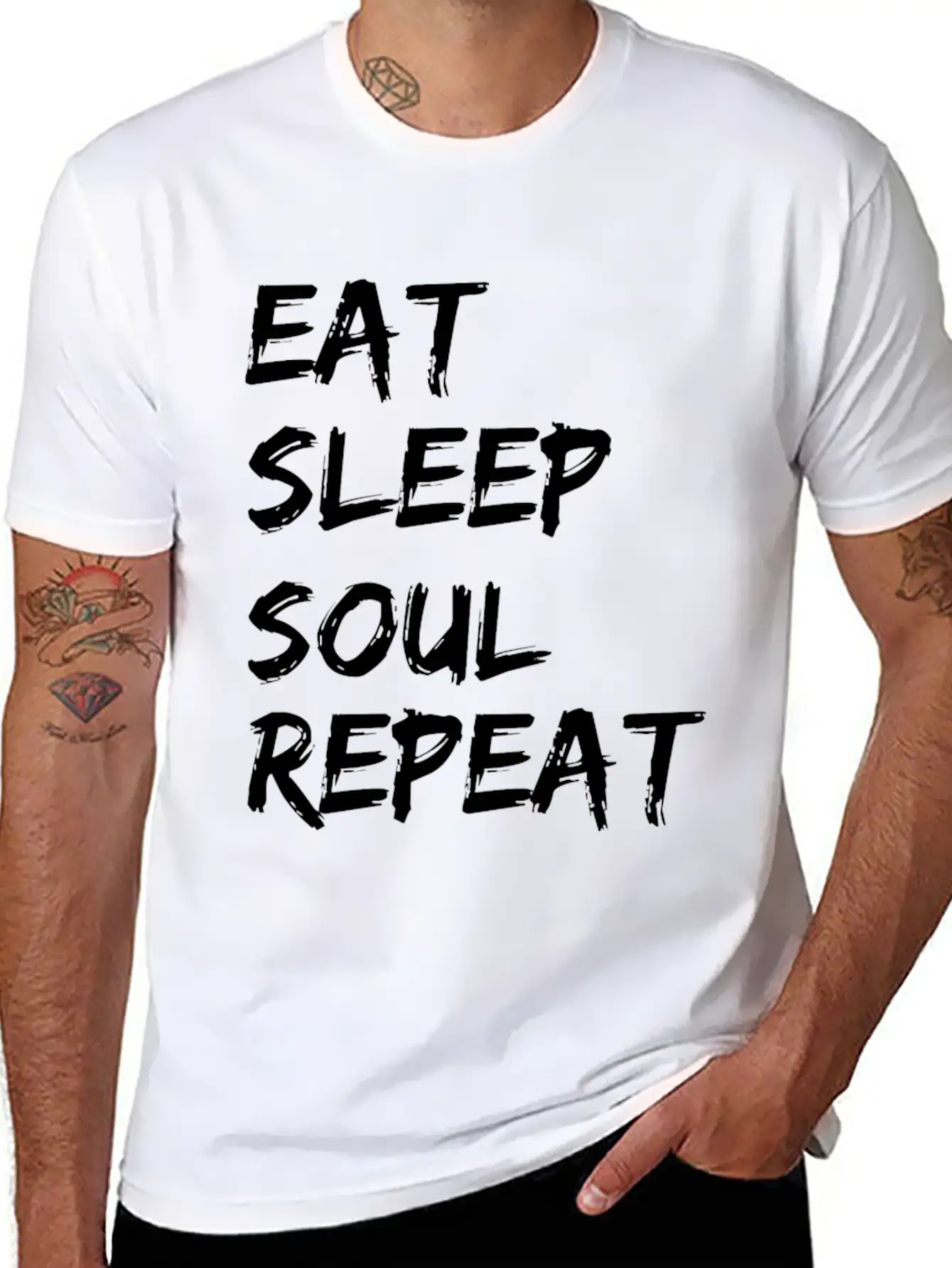 Soulmusic I Blues I Soul I Gift I Afro Breathable Soft Cotton T-Shirt – Timeless Casual Look