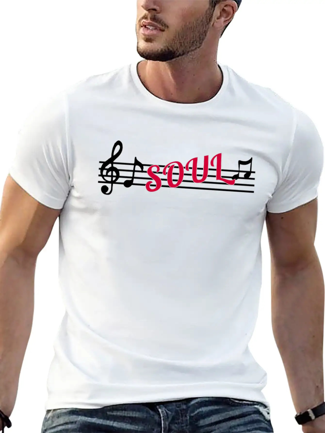 Soulmusic I Blues I Soul I Gift I Afro Unisex Casual T-Shirt – Clean Design For Daily Comfort