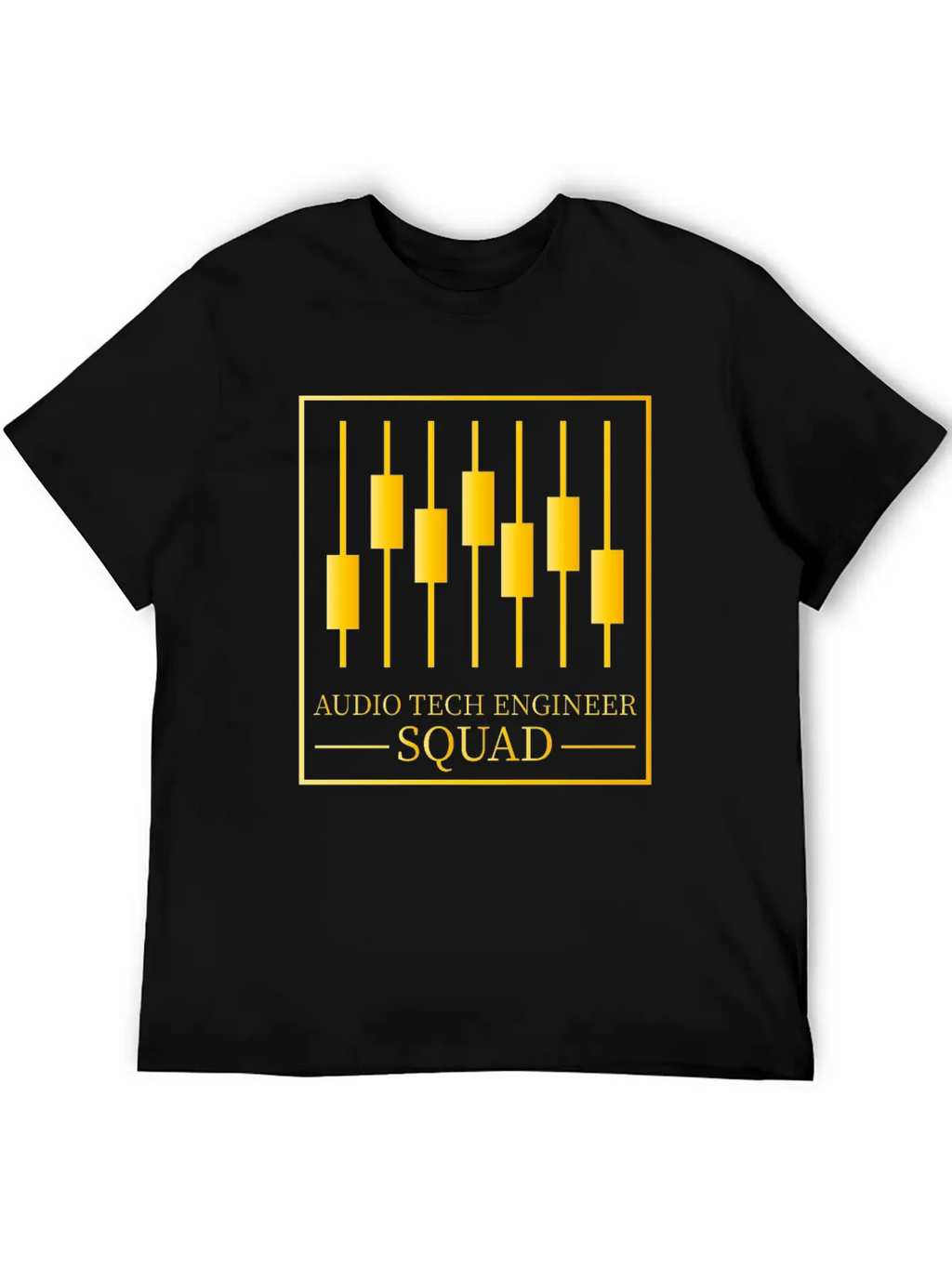 Sound Audio Engineer Music Producer Casual Graphic T-Shirt – Simple And Comfortable Daily Wear