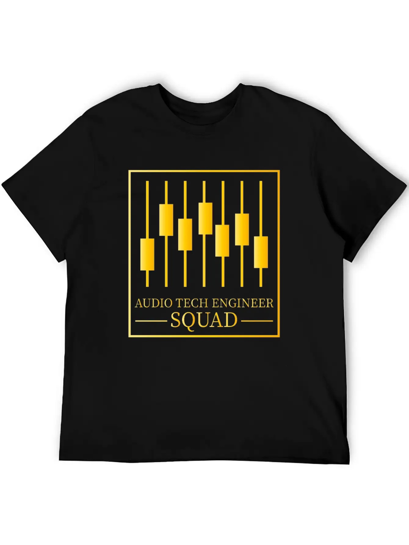 Sound Audio Engineer Music Producer Casual Graphic T-Shirt – Simple And Comfortable Daily Wear